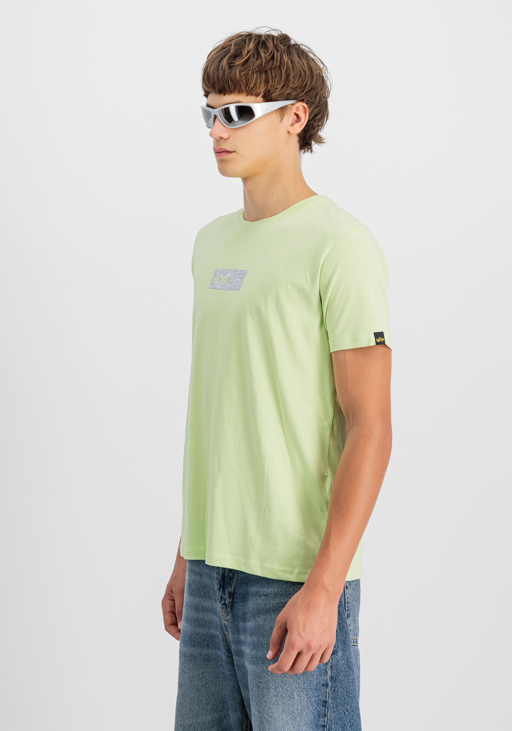 Alpha Industries T-Shirt »Alpha Industries Men - T-Shirts Metal Plate T-Shirt«