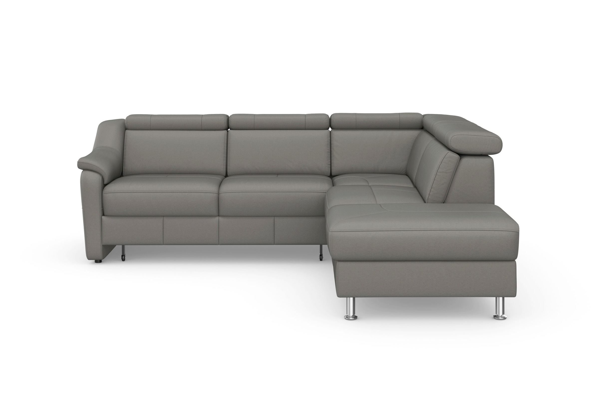 sit&more Ecksofa »Freetown L-Form«, inklusive Kopfteilverstellung und komfortablem Federkern