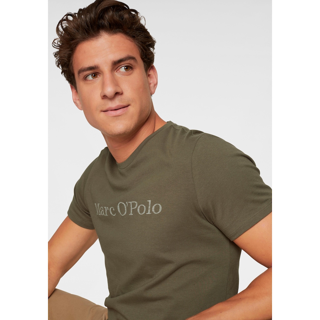 Marc O'Polo T-Shirt, Jersey-Qualität aus Organic Cotton
