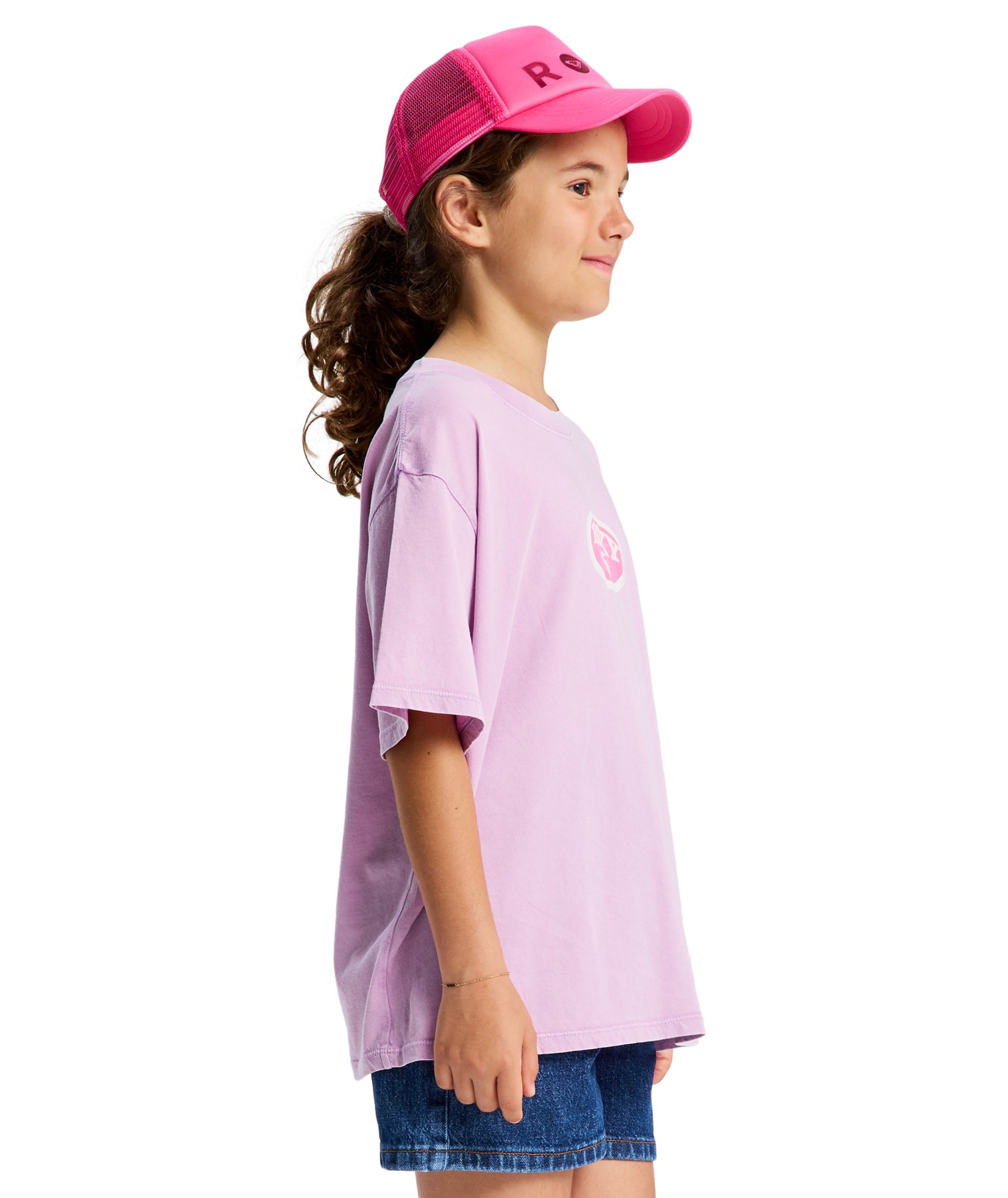 Roxy T-Shirt »EVEOVERSIZE WASHED« für Kinder und Jugendliche, sportlicher Stil, aus Baumwolle