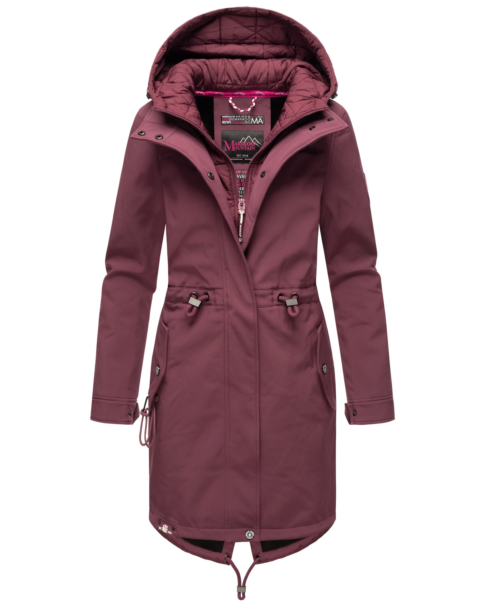 Marikoo Softshelljacke »Marikoo Mount Presanella Damen Jacke B965«