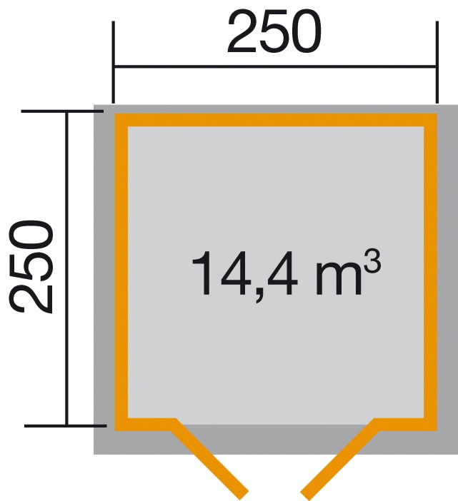 weka Gartenhaus »122 Premium«