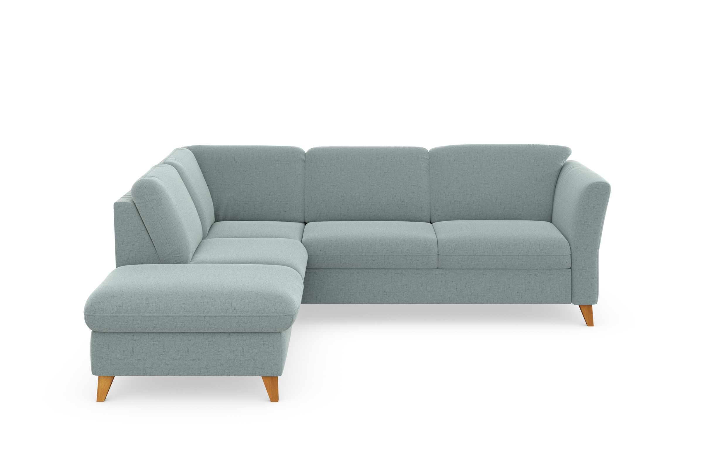 Home affaire Ecksofa »Trelleborg L-Form« Federkern-Polsterung, wahlweise mit Bettfunktion und Stauraum