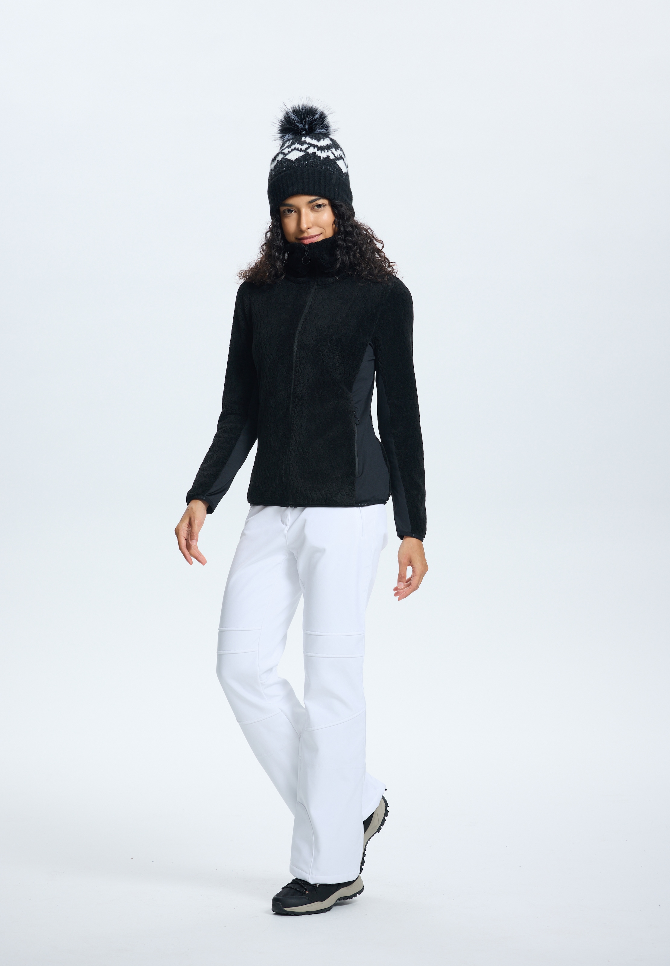 Icepeak Fleecejacke »ICEPEAK ELLAVILLE« sportlicher Stil, schnell trocknendes Thermal-Material