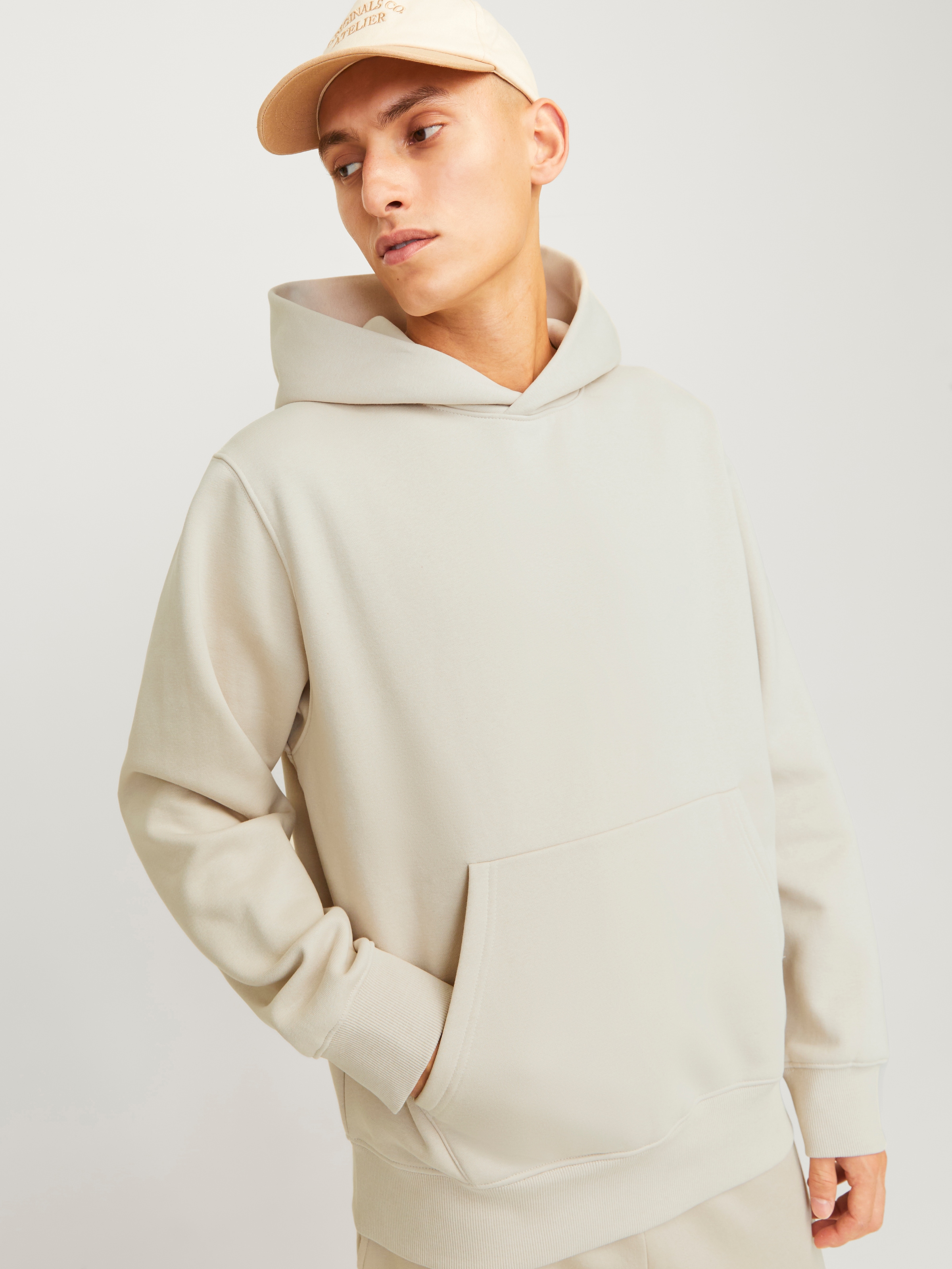Jack & Jones Kapuzensweatshirt »JJEURBAN EDGE SWEAT HOOD NOOS«, mit Kängurutasche
