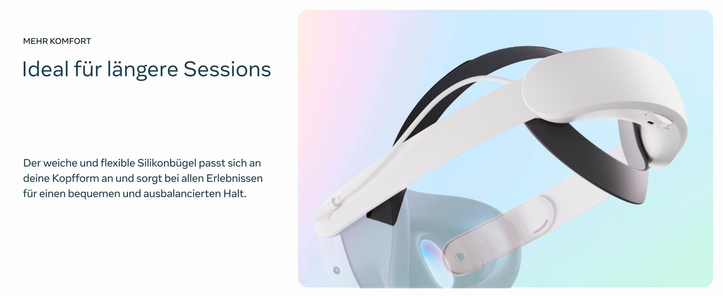 Meta Virtual-Reality-Brille »Quest 3 128 GB + Elite-Riemen mit Akku (Elite Strap with Battery)«