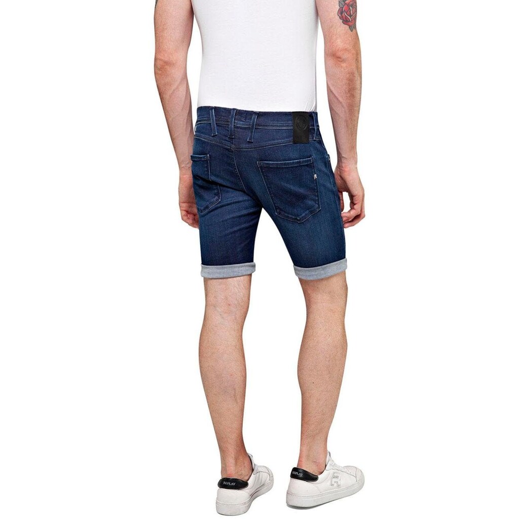 Replay Jeansbermudas »Anbass Hyperflex«