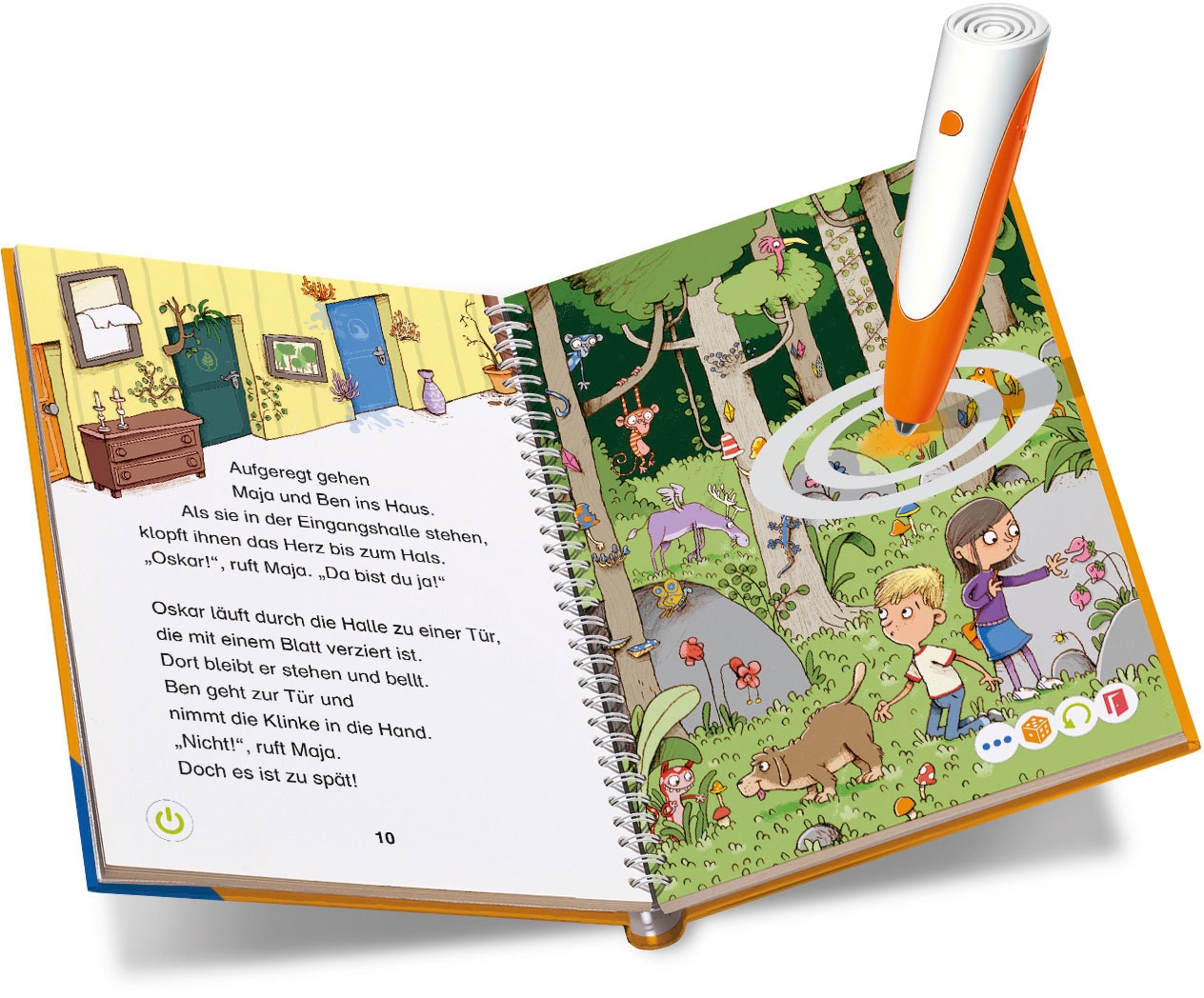 Ravensburger Buch »tiptoi® Lese-Lausch-Abenteuer Zauberwald«, Made in Europe