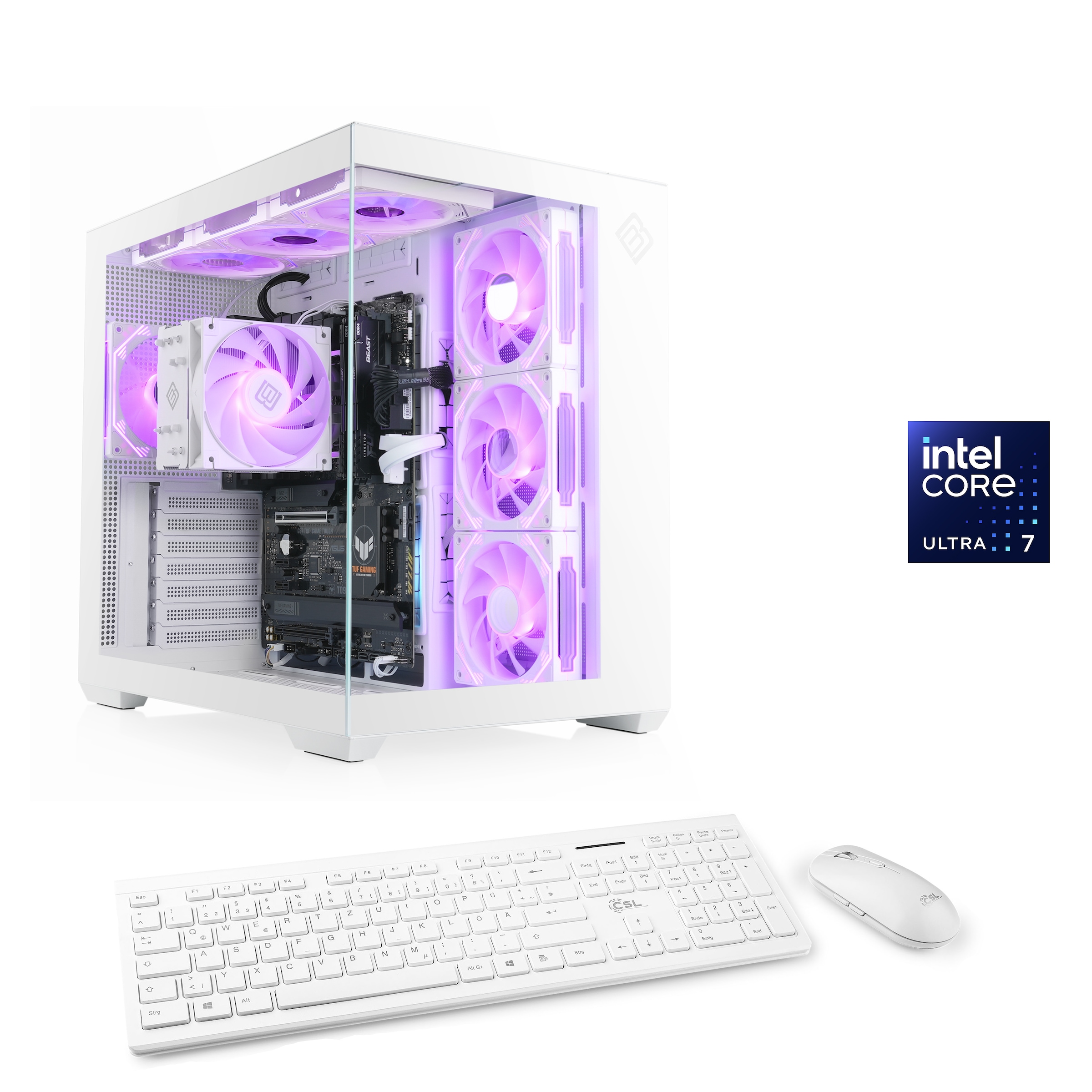 Csl PC »Vitrum Advanced V24548« in weiß