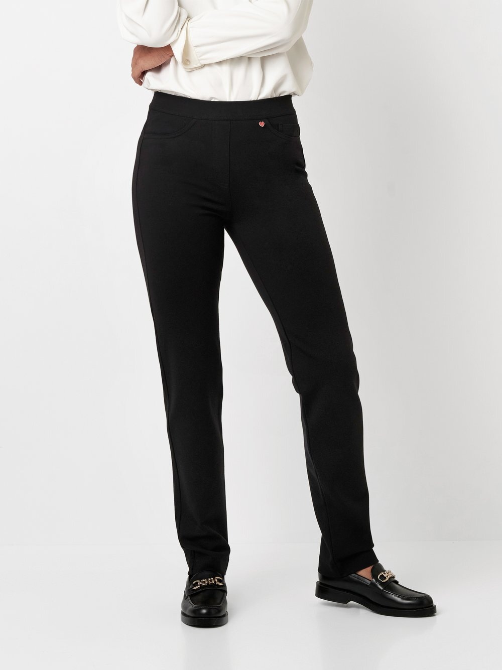 Relaxed Stretch-Hose »Alice Slim«  aus weichem Jersey