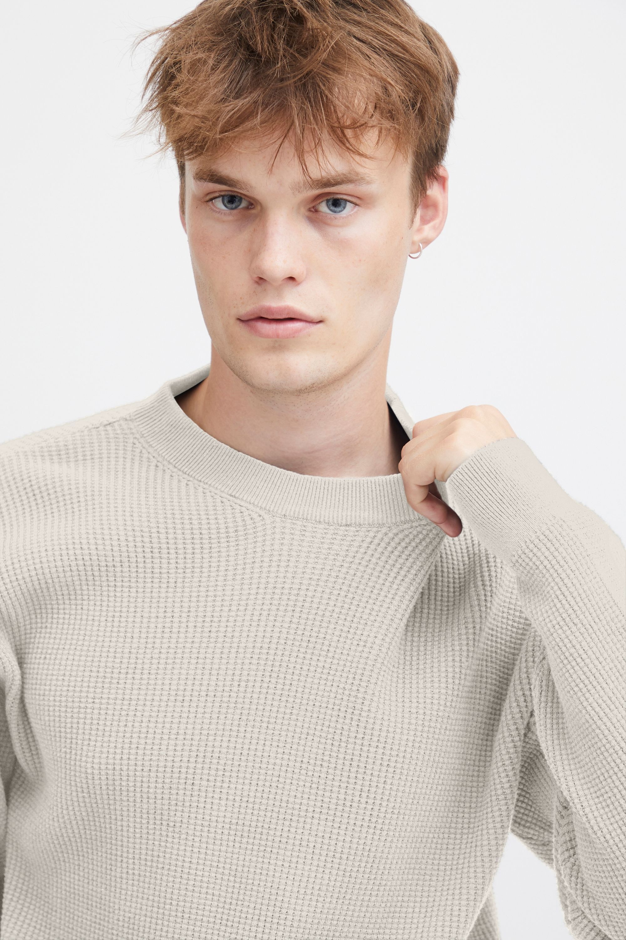 !Solid Strickfleece-Pullover »Strickpullover SDHami«