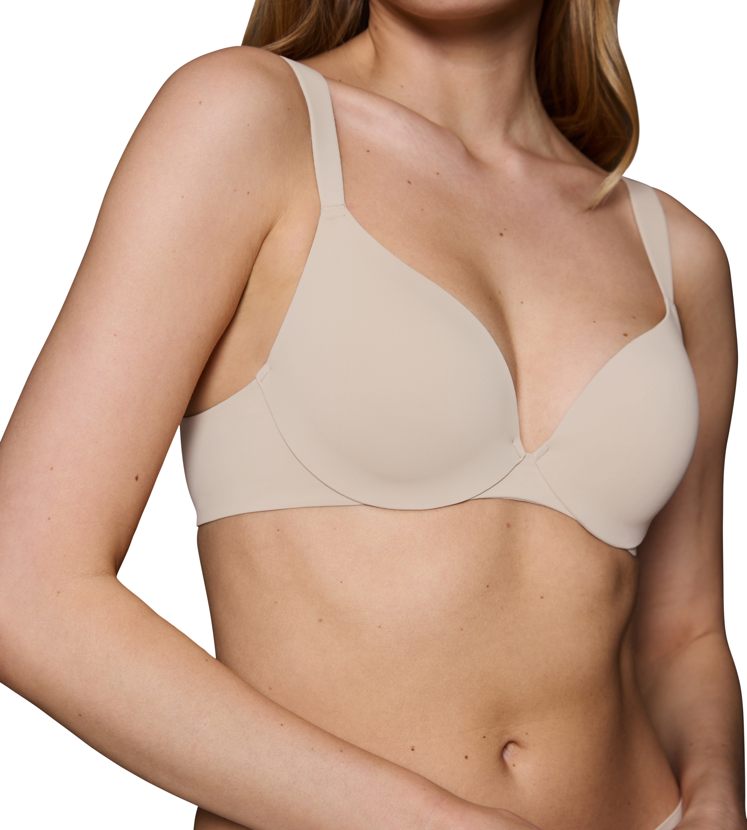 Triumph Bügel-BH »Body Make-Up Illusion«, mit tiefem Dekolleté, gepolsterte Cups, Komfort-Bügel, Microfaser