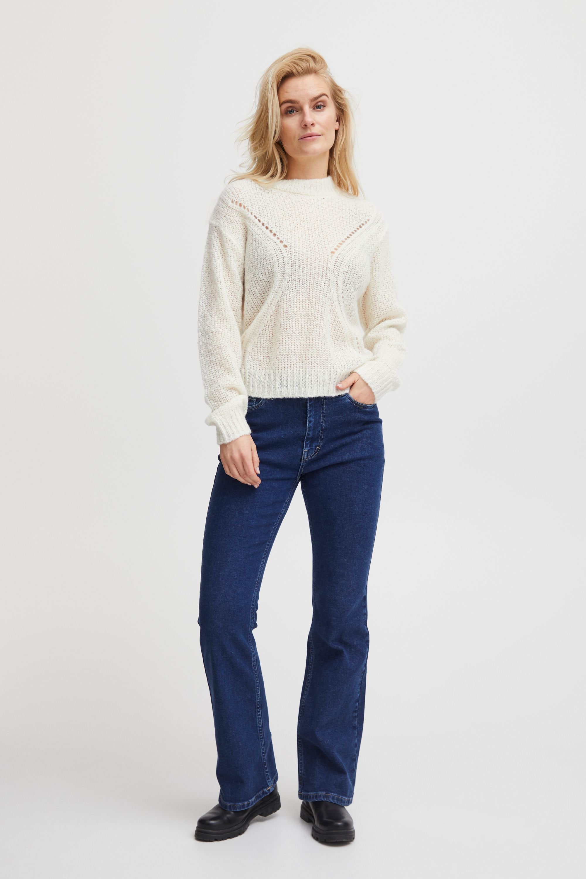 Pulz Jeans Strickfleece-Pullover »Strickpullover PZIris«