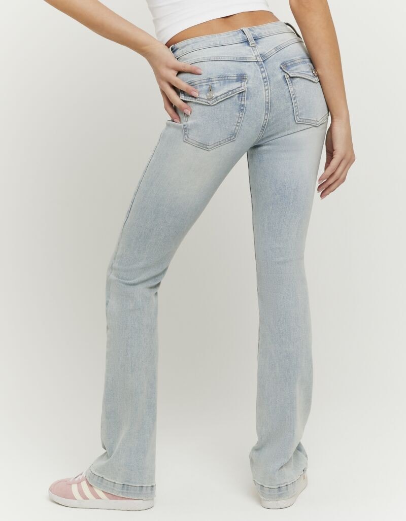 Tally Weijl Bootcut-Jeans »SPADEBOOTY« Baumwollmischung, Mid Waist