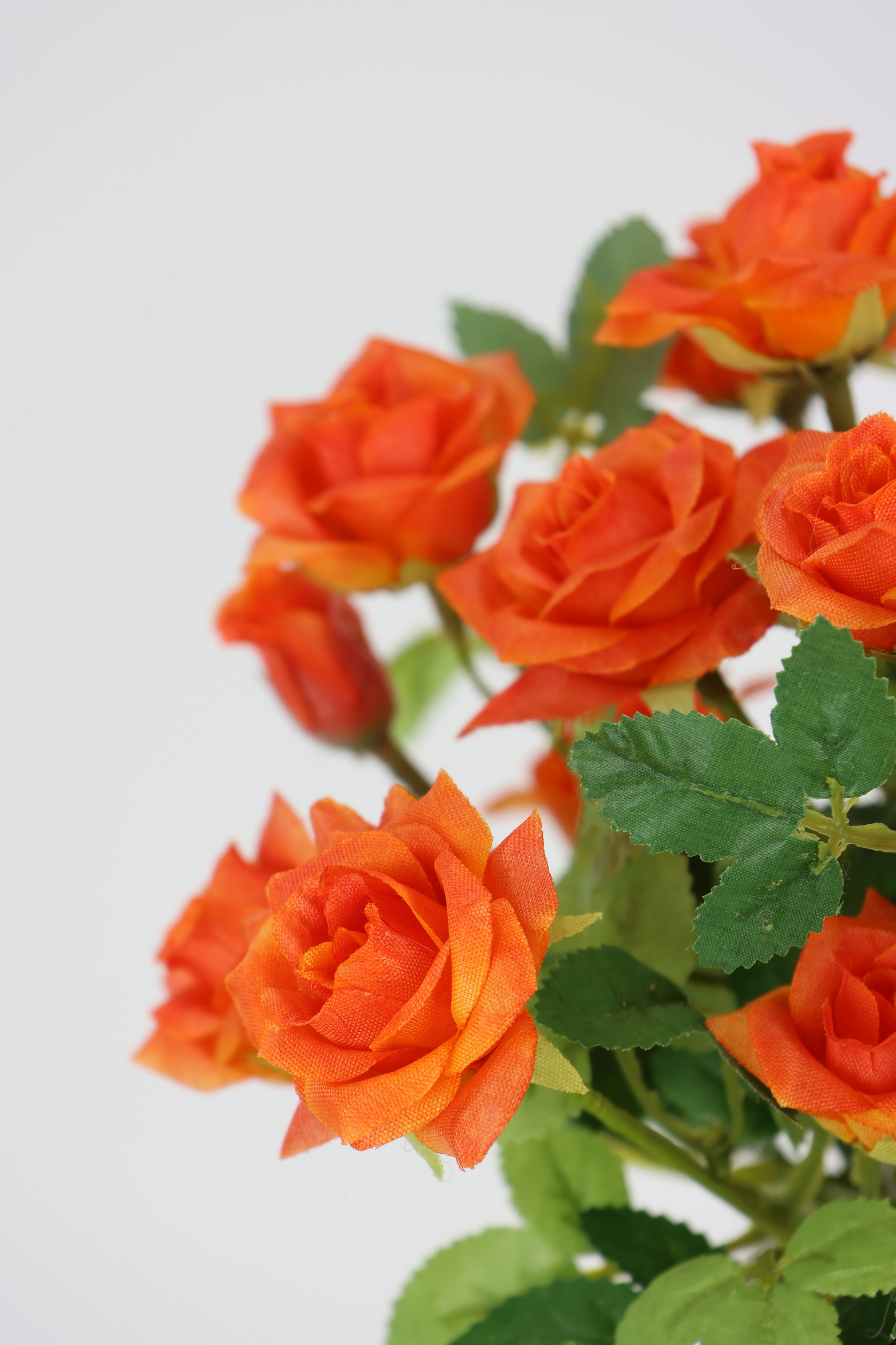 I.GE.A. Kunstblume »Wildrosen Busch im Topf« Rosen Kunstrosen Kunstpflanze Blumen Künstliche Hochzeitsdeko