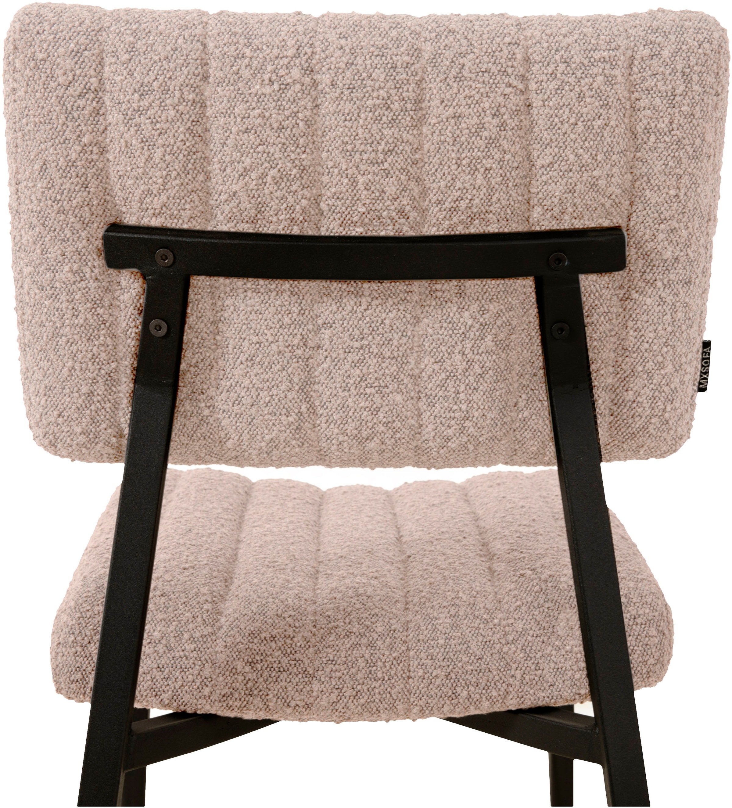 OMG Design Esszimmerstuhl »Dirk«, (Set), 1 St., Stoff, moderner Boucle Bezug, bequem gepolstert