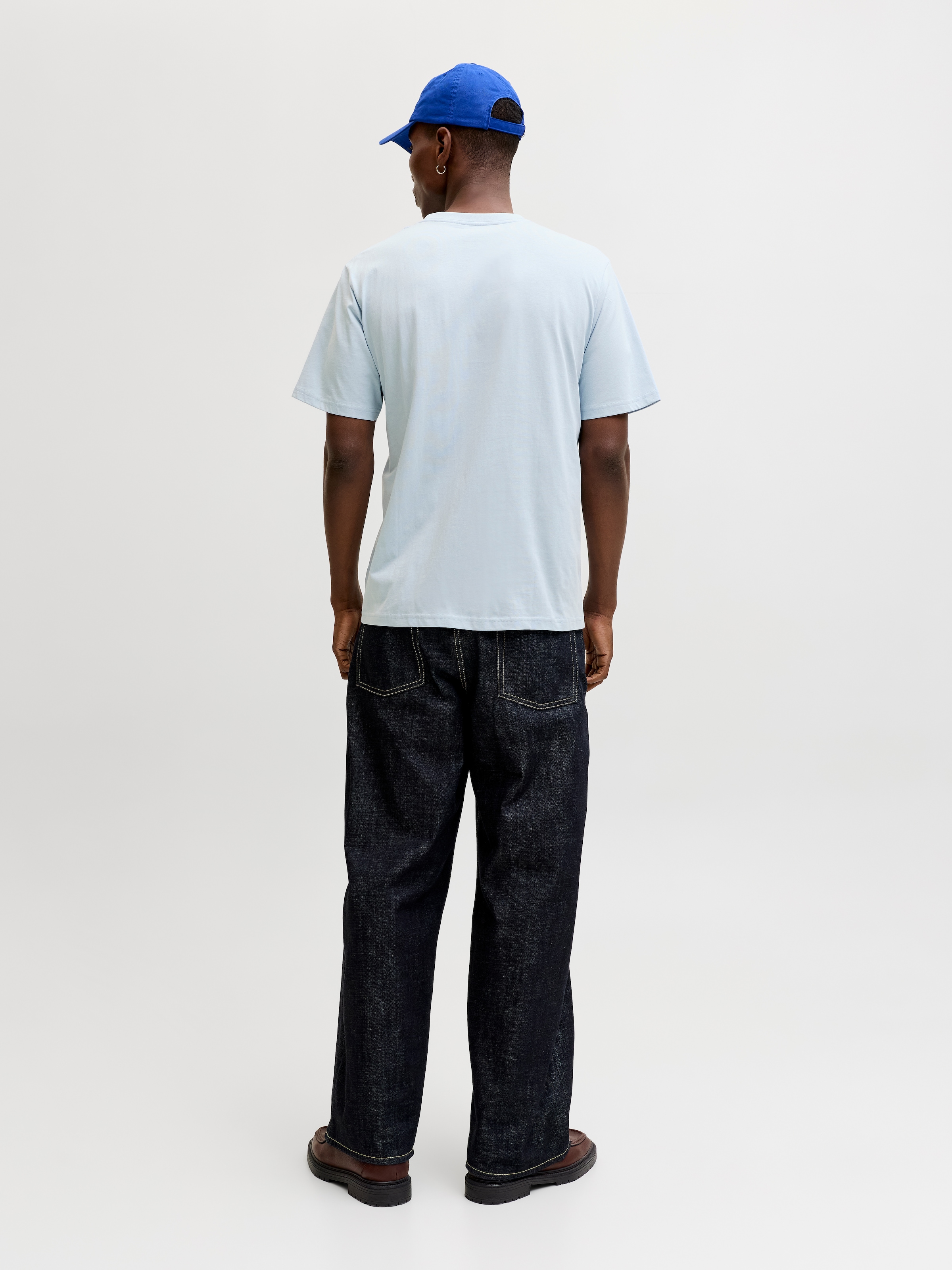 Jack & Jones T-Shirt »JJESOHO TEE SS CREW NECK NOOS« Baumwolle, relaxed fit