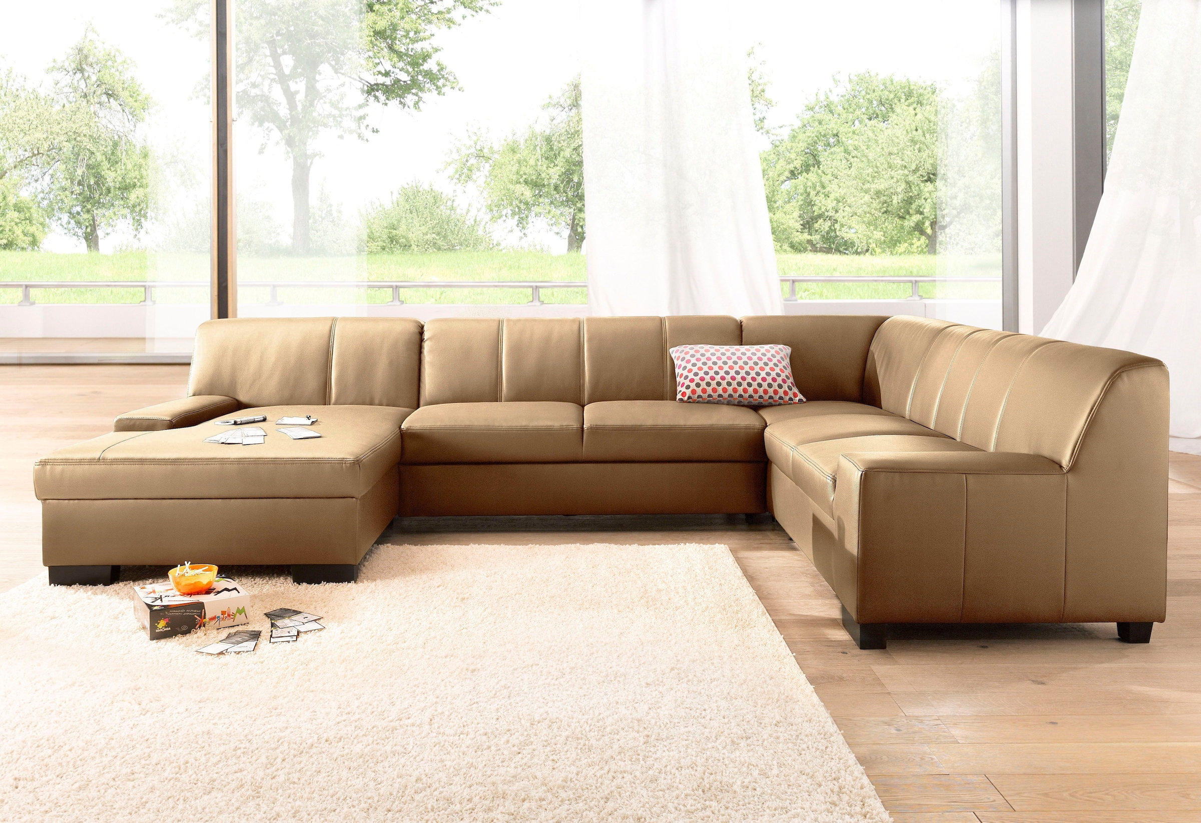 DOMO collection Wohnlandschaft »Norma«, wahlweise mit Bettfunktion kaufen