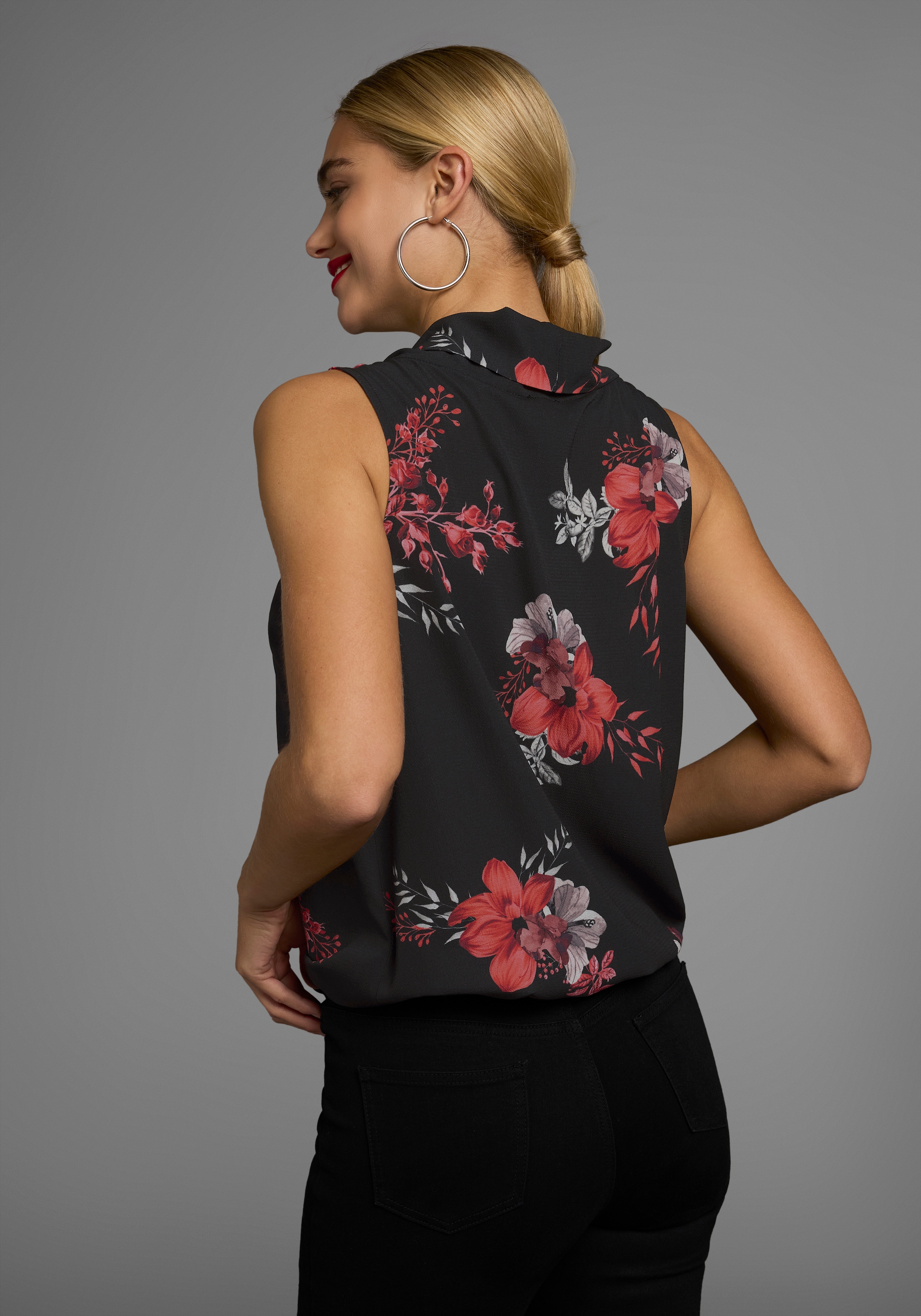 Laura Scott Blusentop, mit verschiedenen Designs