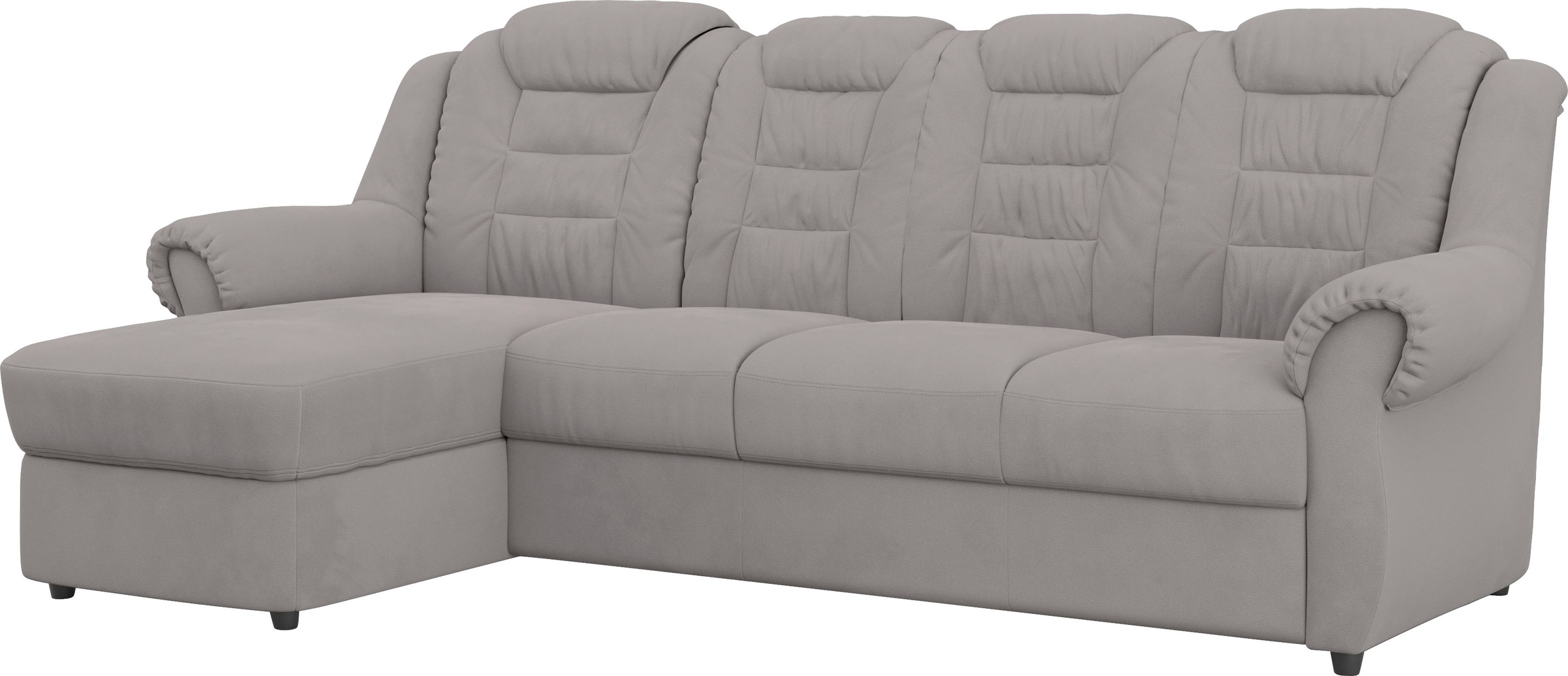 Home affaire Ecksofa »Boston L-Form«, mit hoher Rückenlehne, wahlweise mit Bettfunktion