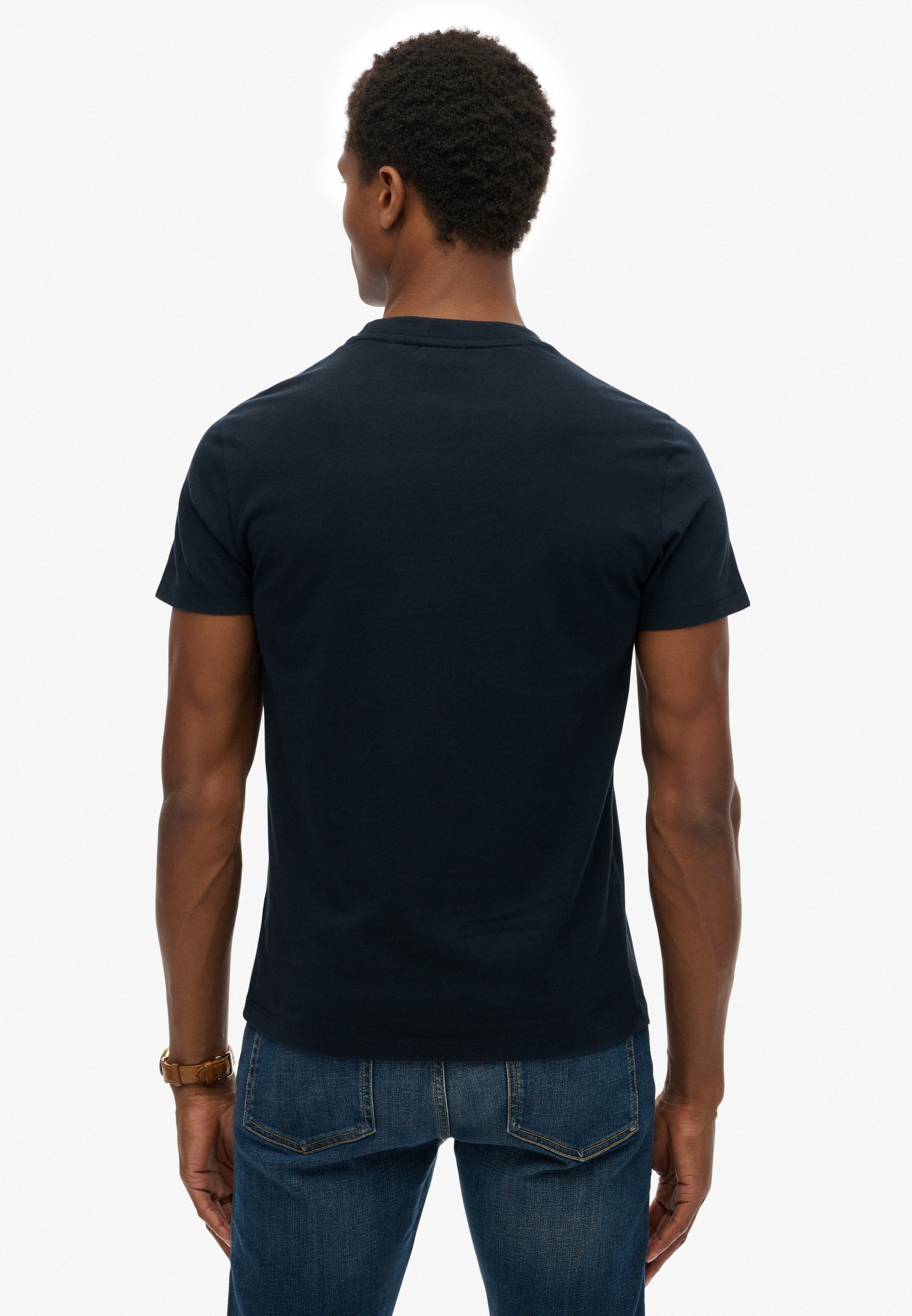 Superdry Rundhalsshirt »ESSENTIAL CONTRAST EMB TEE«