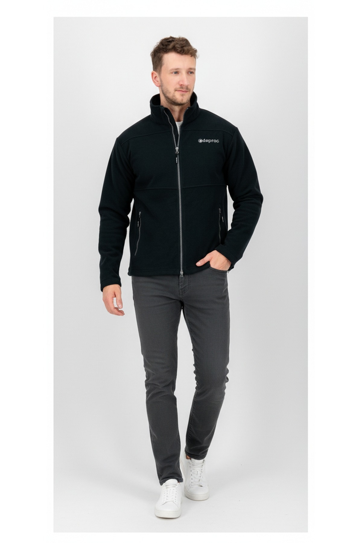 DEPROC Active Fleecejacke »SEWARD MN II« mit 2-Wege-Reißverschluss