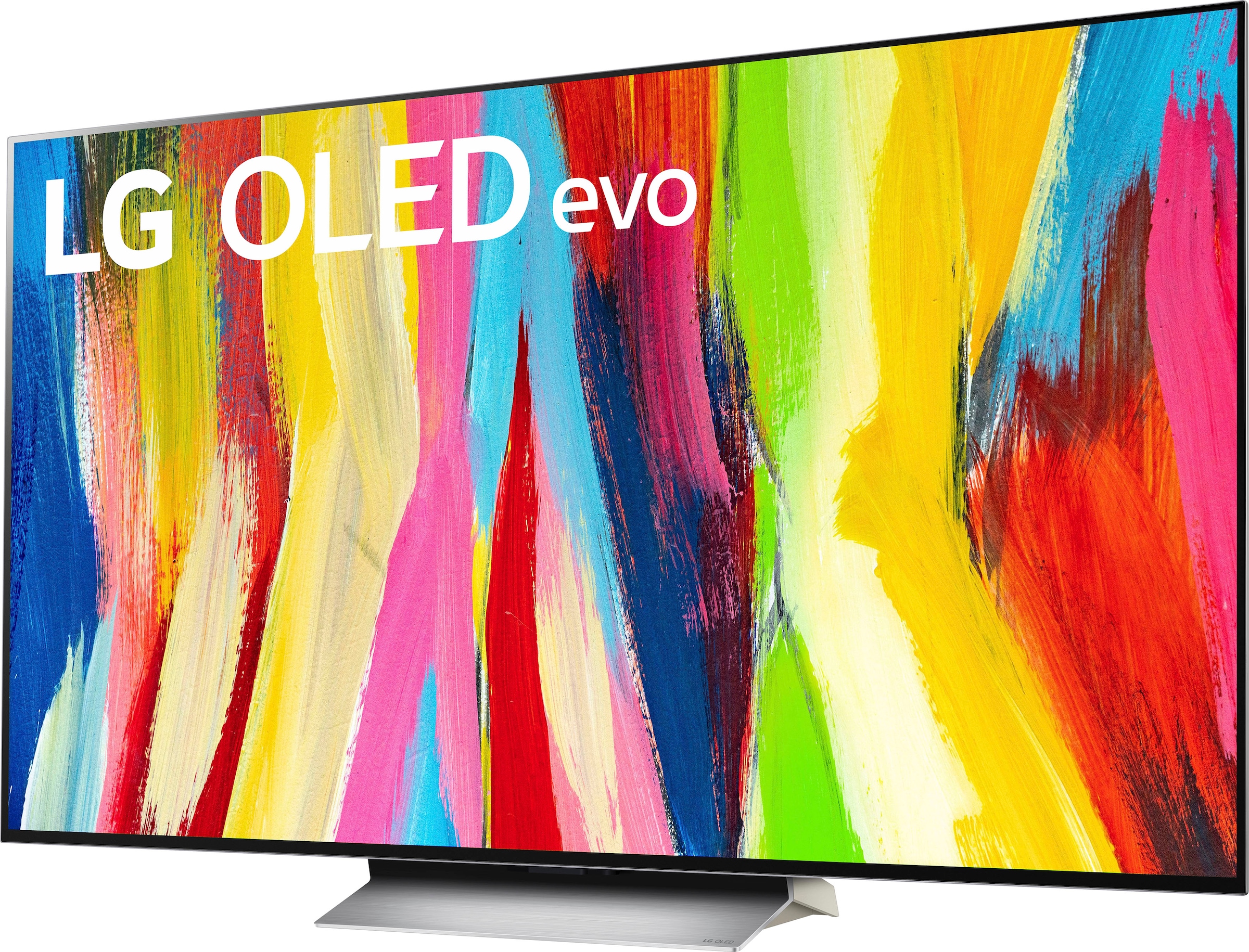 LG OLED-Fernseher »OLED65C22LB«, 4K Ultra HD, Smart-TV, OLED evo, bis zu 120Hz, α9 Gen5 4K AI-Prozessor, Twin Triple Tuner