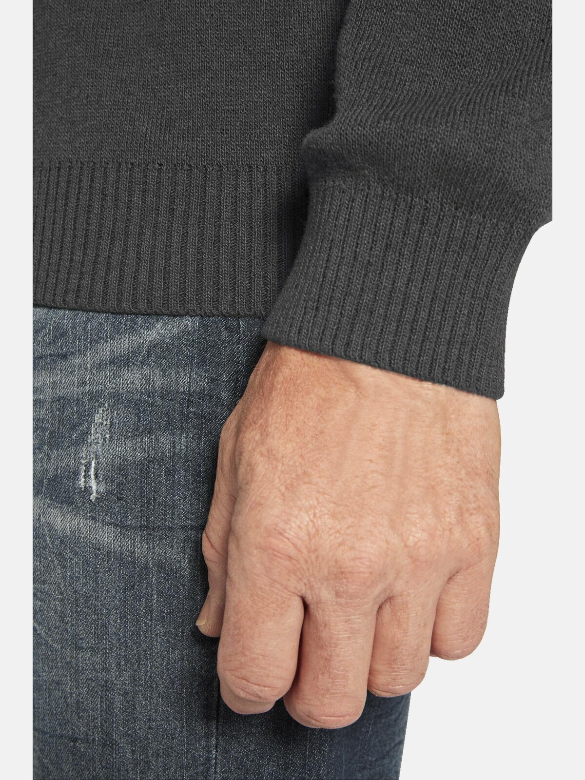 Jan Vanderstorm Rundhalspullover »Pullover TORE«