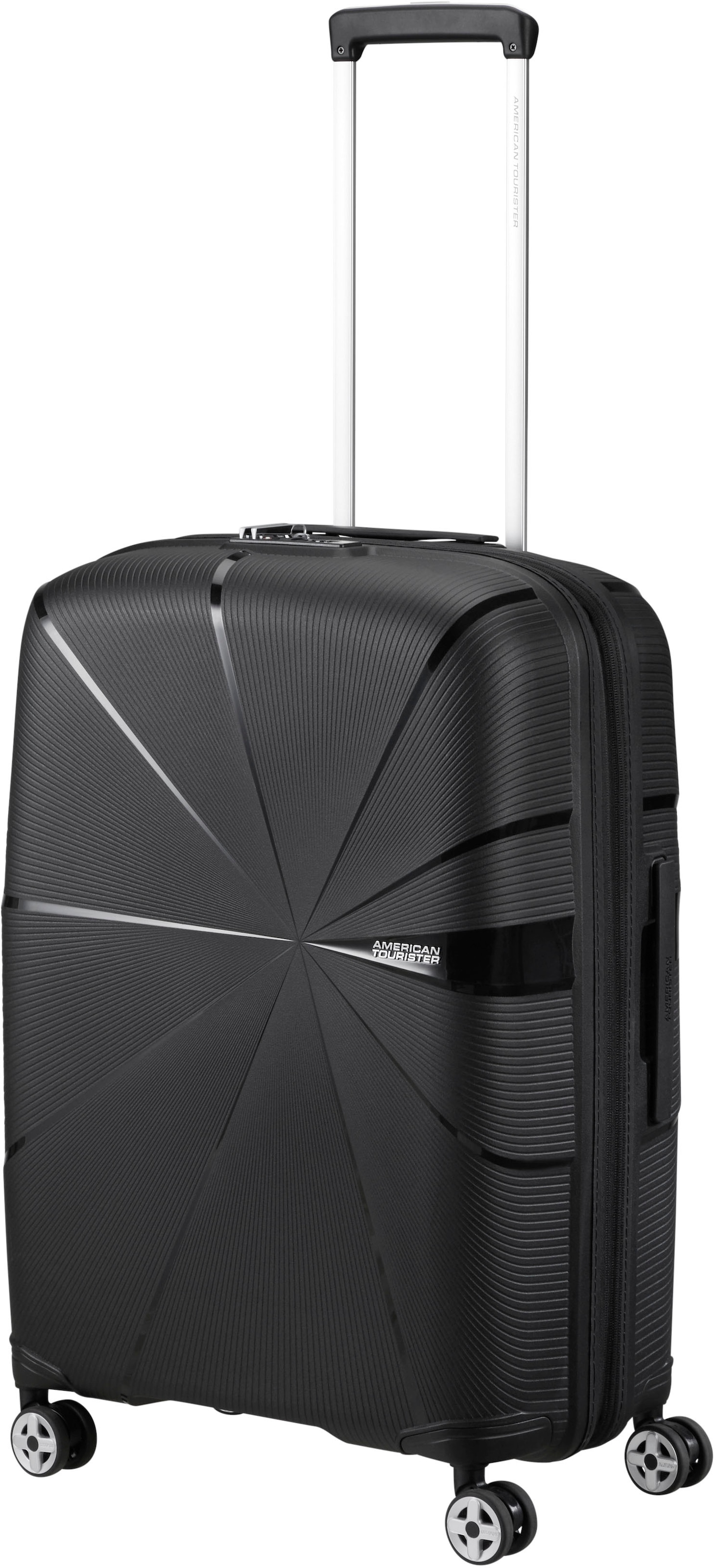 American Tourister® Hartschalen-Trolley »STARVIBE, in verschiedenen Farben und Größen«, 4 Rollen, Handgepäck-Koffer Reisegepäck Koffer TSA-Zahlenschloss