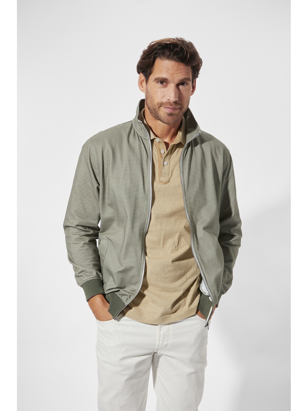 Babista Sweatjacke »Sweatjacke NORIETTA«, im feinen Streifenmuster