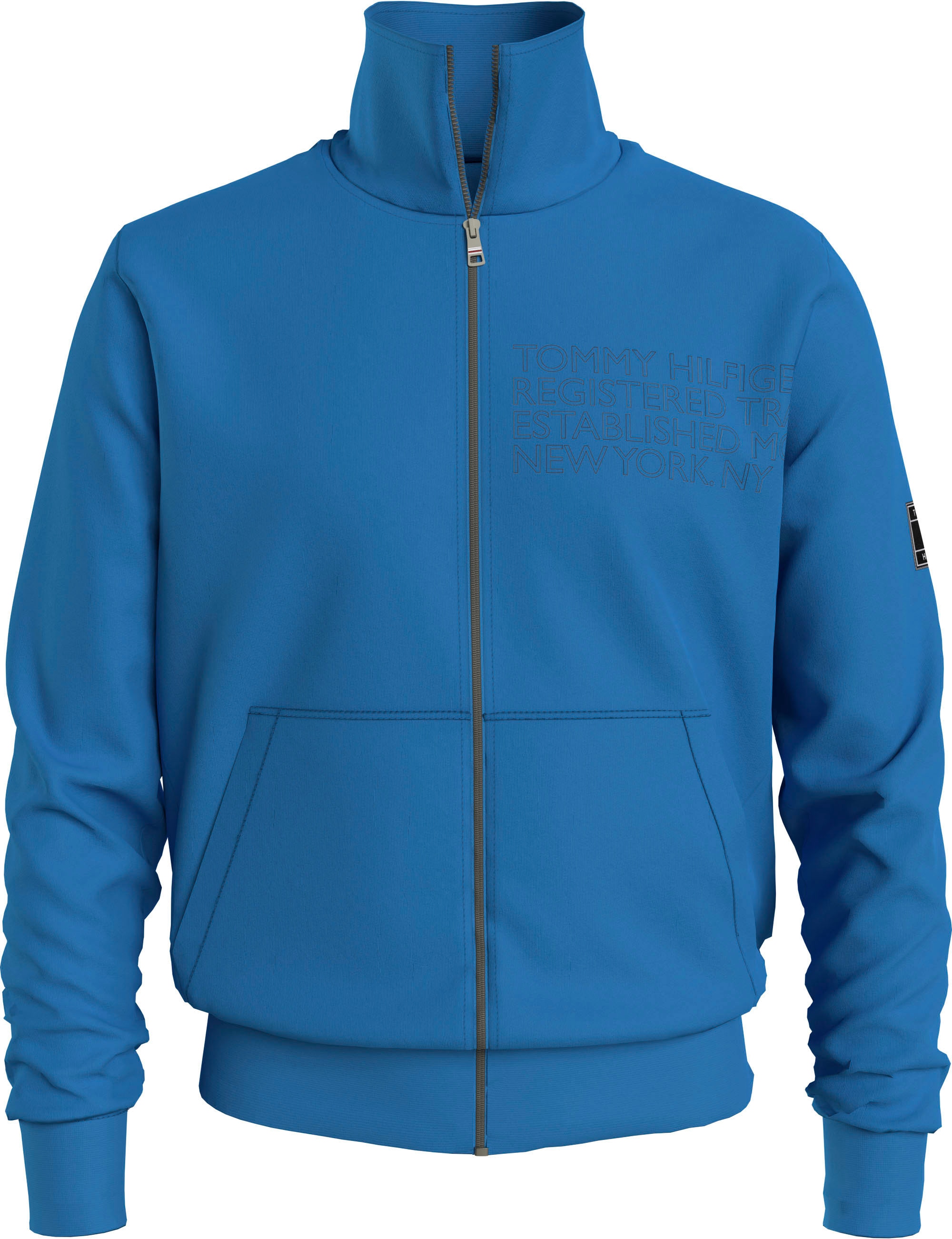 Tommy Hilfiger Sweatshirt »BADGED GRAPHIC ZIP THROUGH«, mit großen  Eingrifftaschen online bestellen bei OTTO