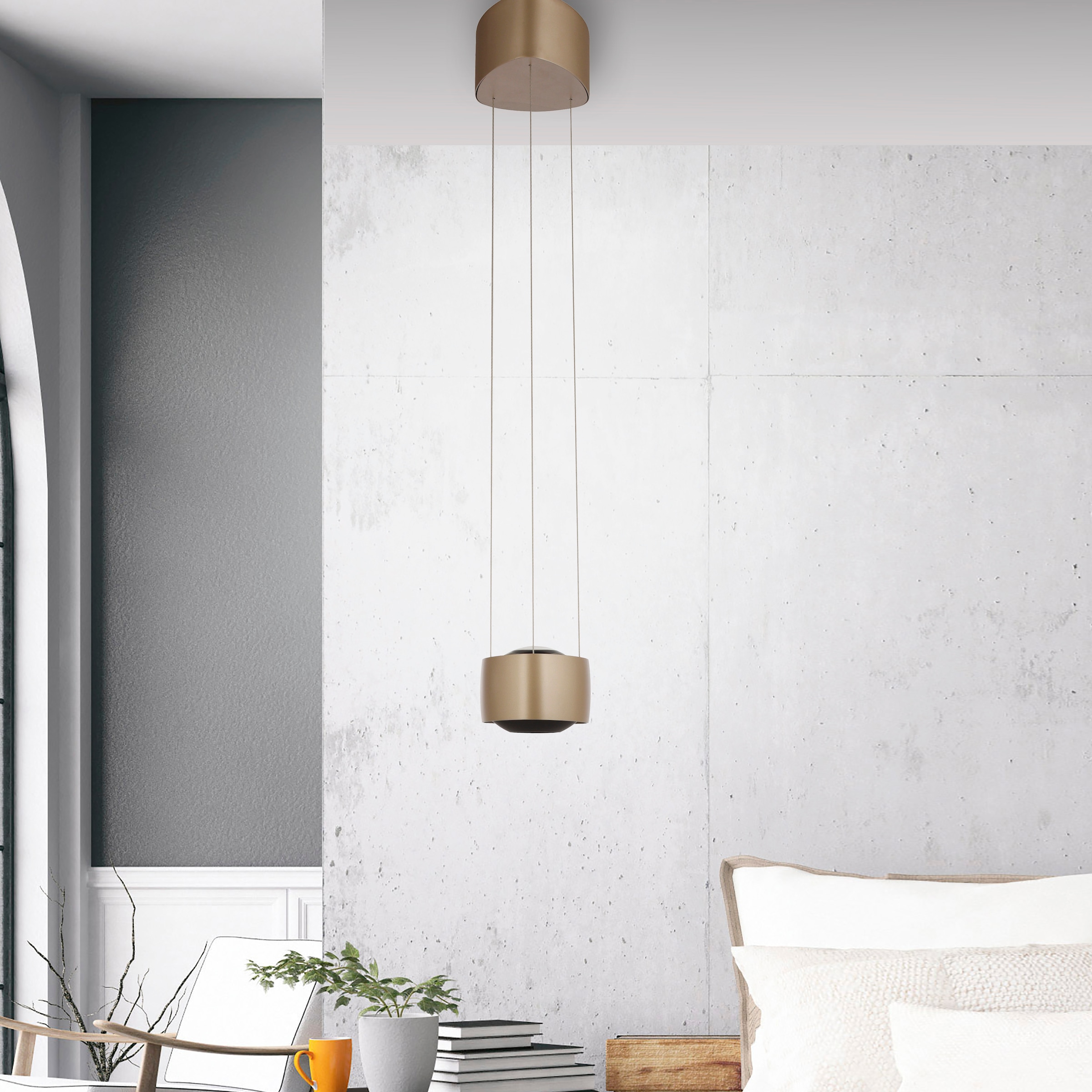 Neuhaus Q DESIGN CONTROL LIGHTS LED Pendelleuchte »Q-STRETTO« LED-Board 1 Stk. warmweiß - kaltweiß