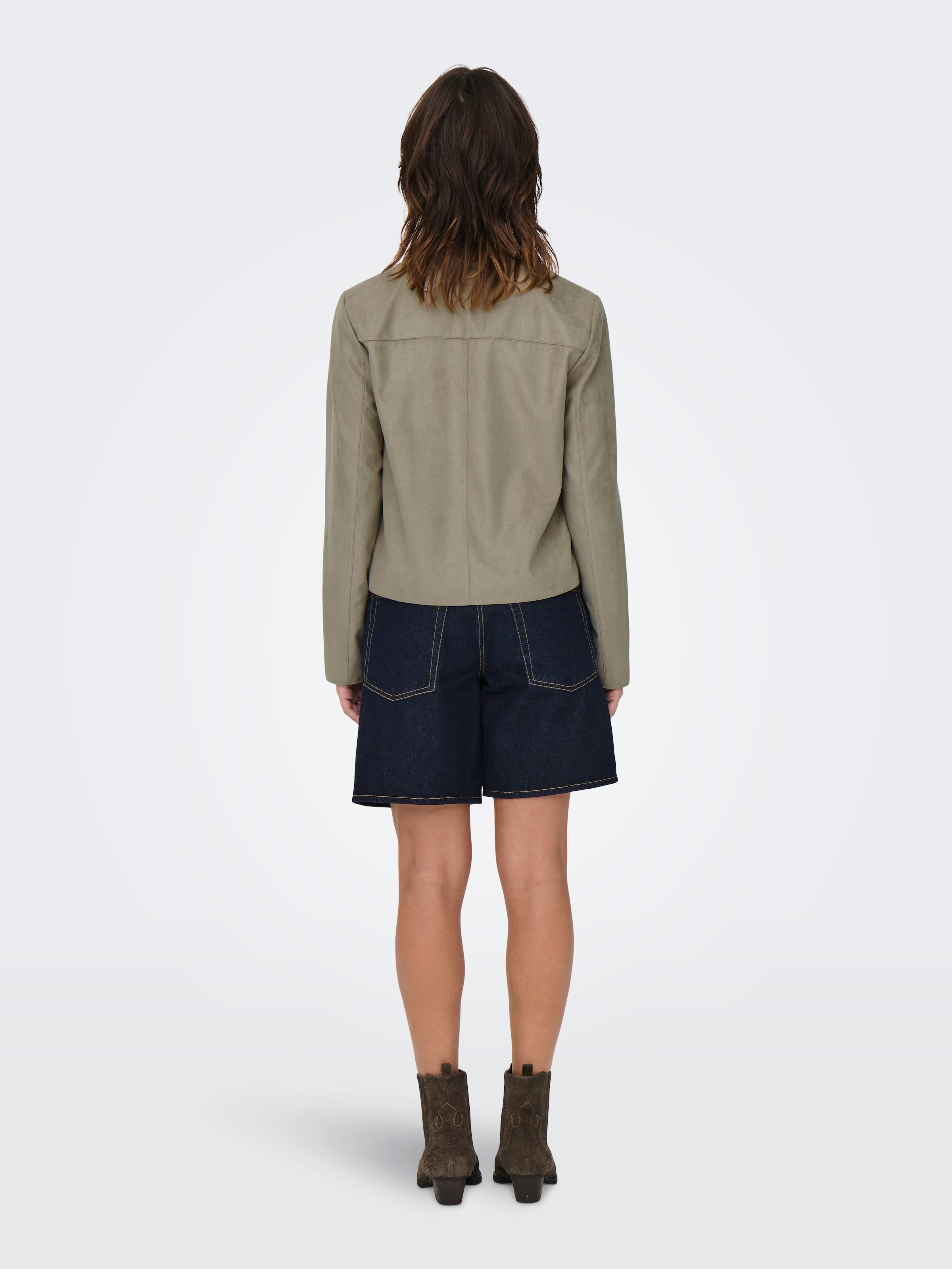 JDY Lederimitatjacke »JDYNICO FAUX SUEDE JACKET OTW SGO NOOS« Kunstfaser