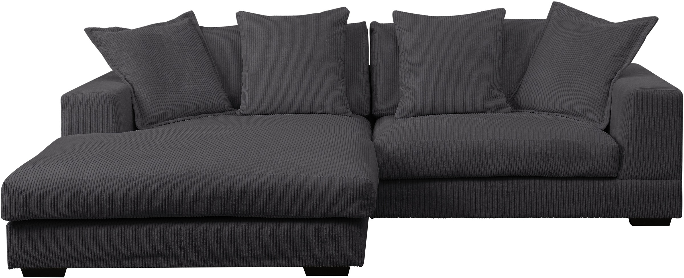 WERK2 Ecksofa »Eldorado, Megasofa, Polsterecke mit viel Platz, Breite 285cm, L-Form« Design Ecksofa, besonders weicher Sitzkomfort, extra breite Recamiere