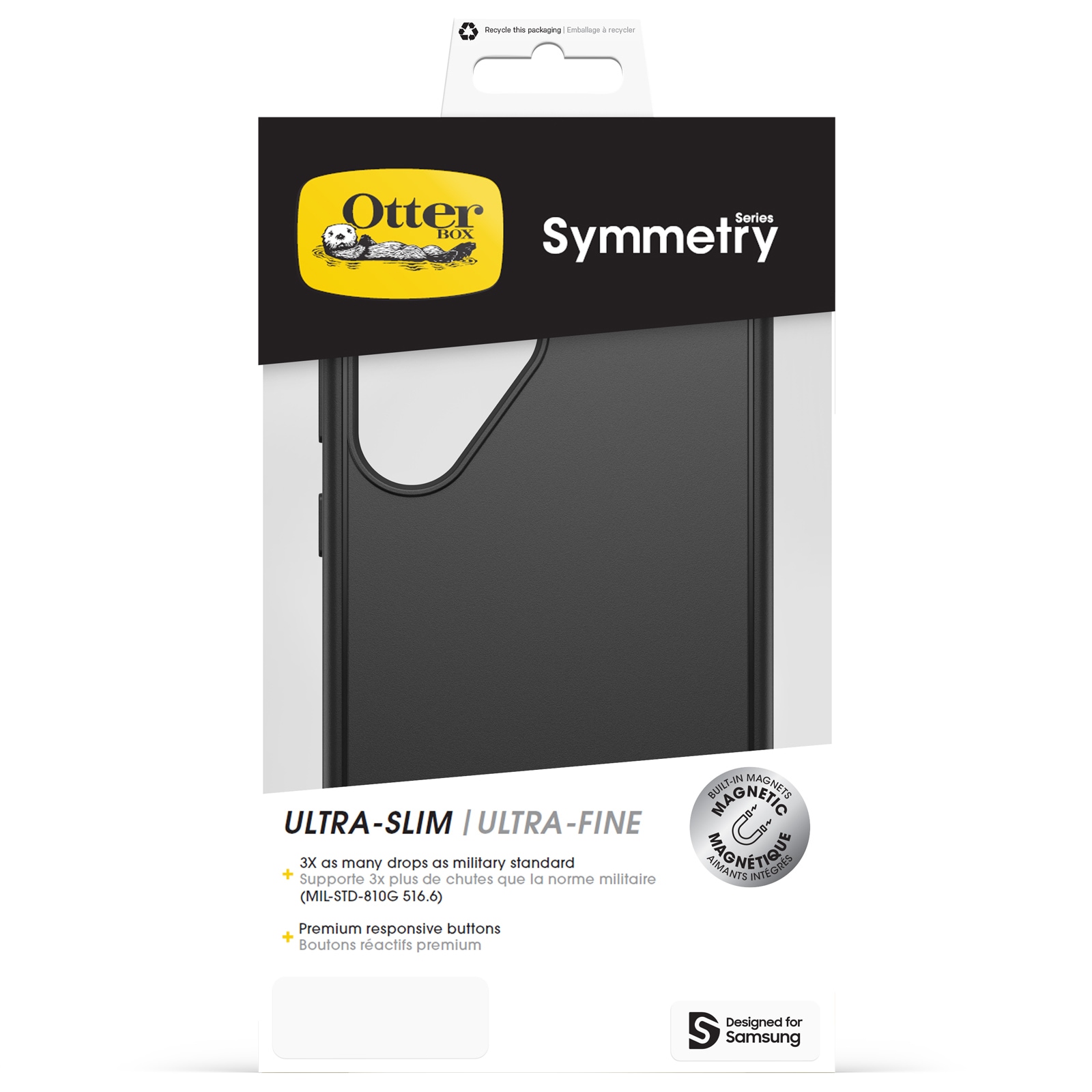 Otterbox Handyhülle »Symmetry Magnets Samsung Galaxy S25 Ultra«, Backcover, Schutzhülle,...