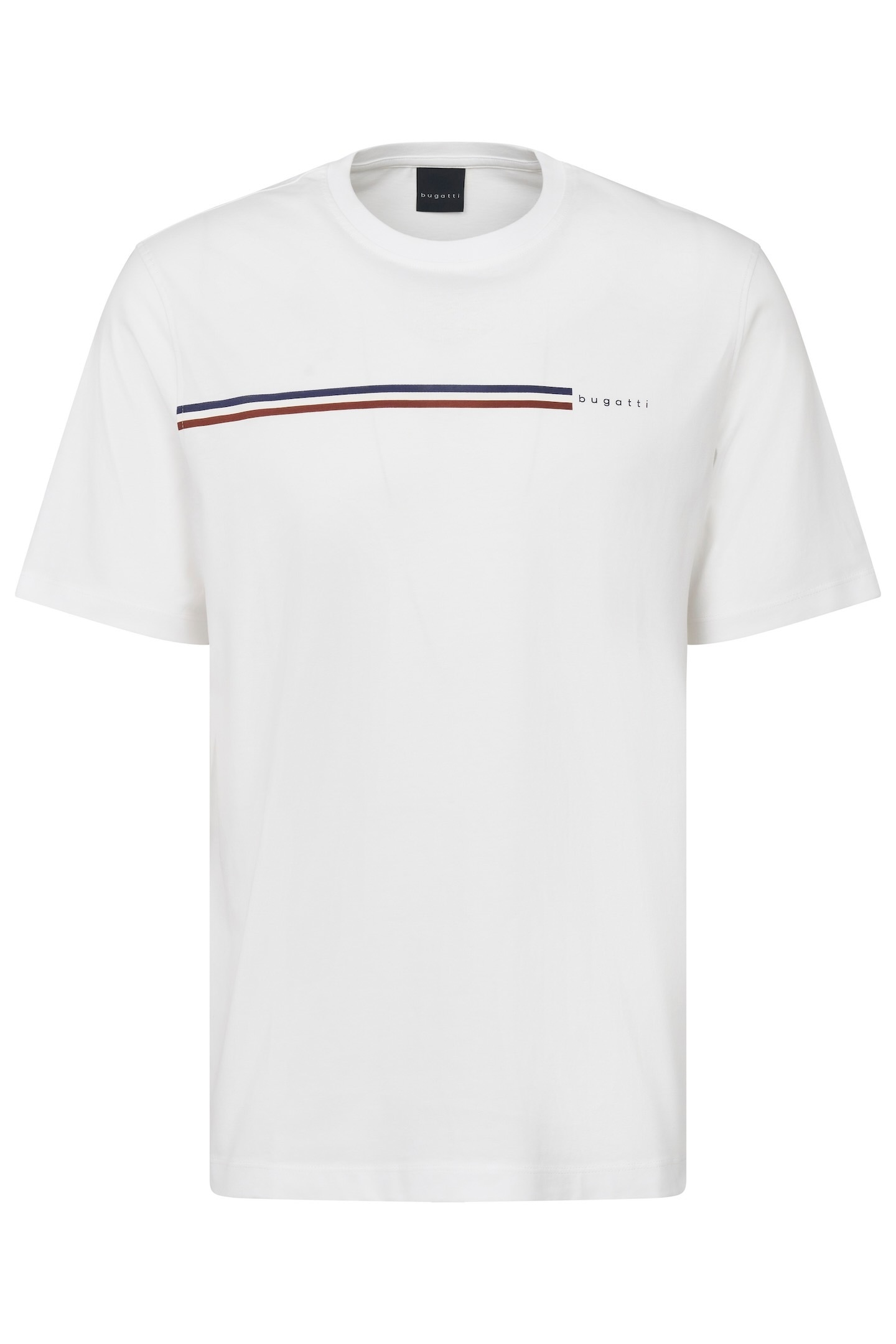 bugatti T-Shirt, aus Baumwolle