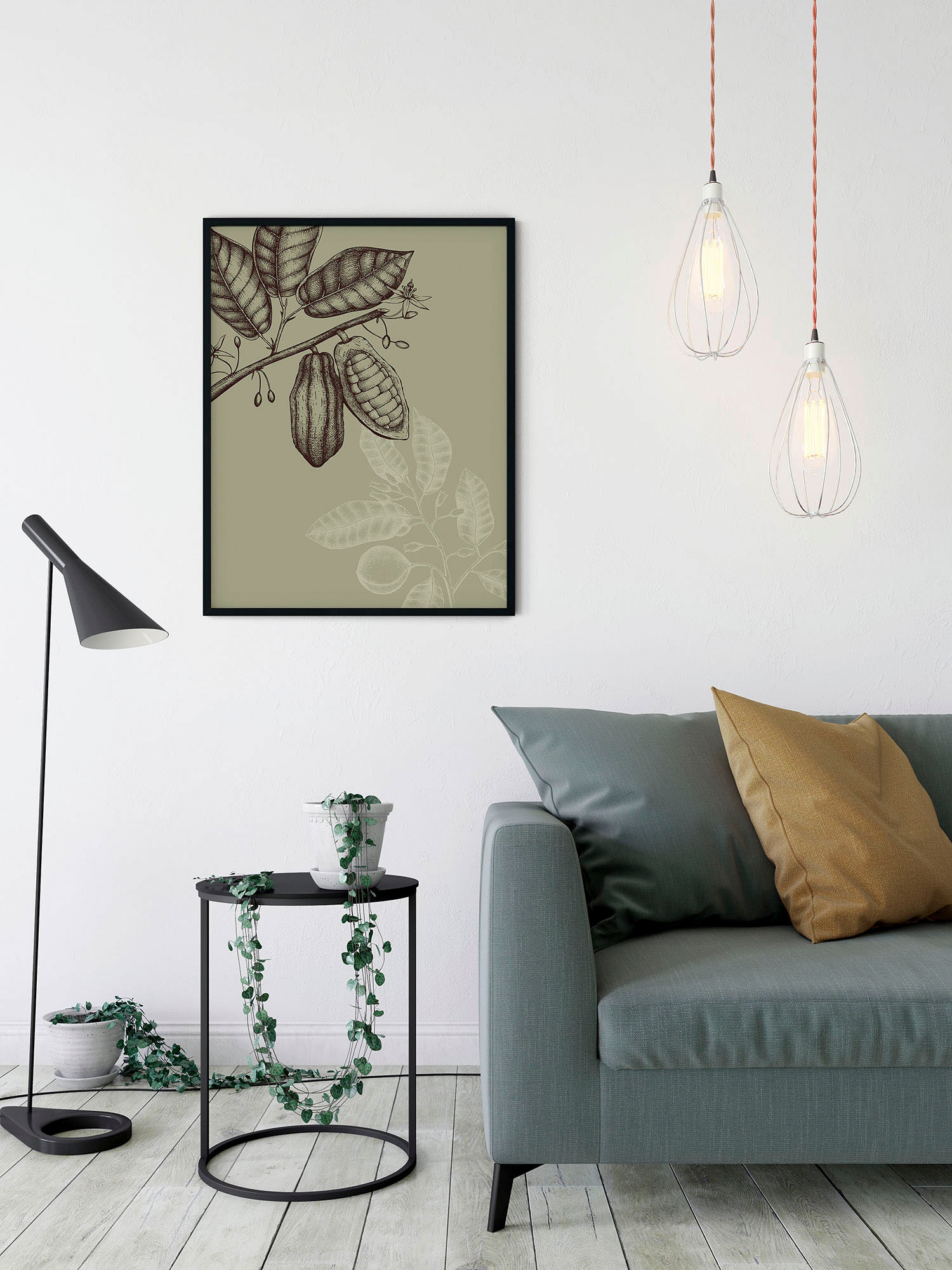 Komar Wandbild »Wild Cocoa«, (1 St.), Deutsches Premium-Poster Fotopapier mit seidenmatter Oberfläche und hoher Lichtbeständigkeit. Für fotorealistische Drucke mit gestochen scharfen Details und hervorragender Farbbrillanz.
