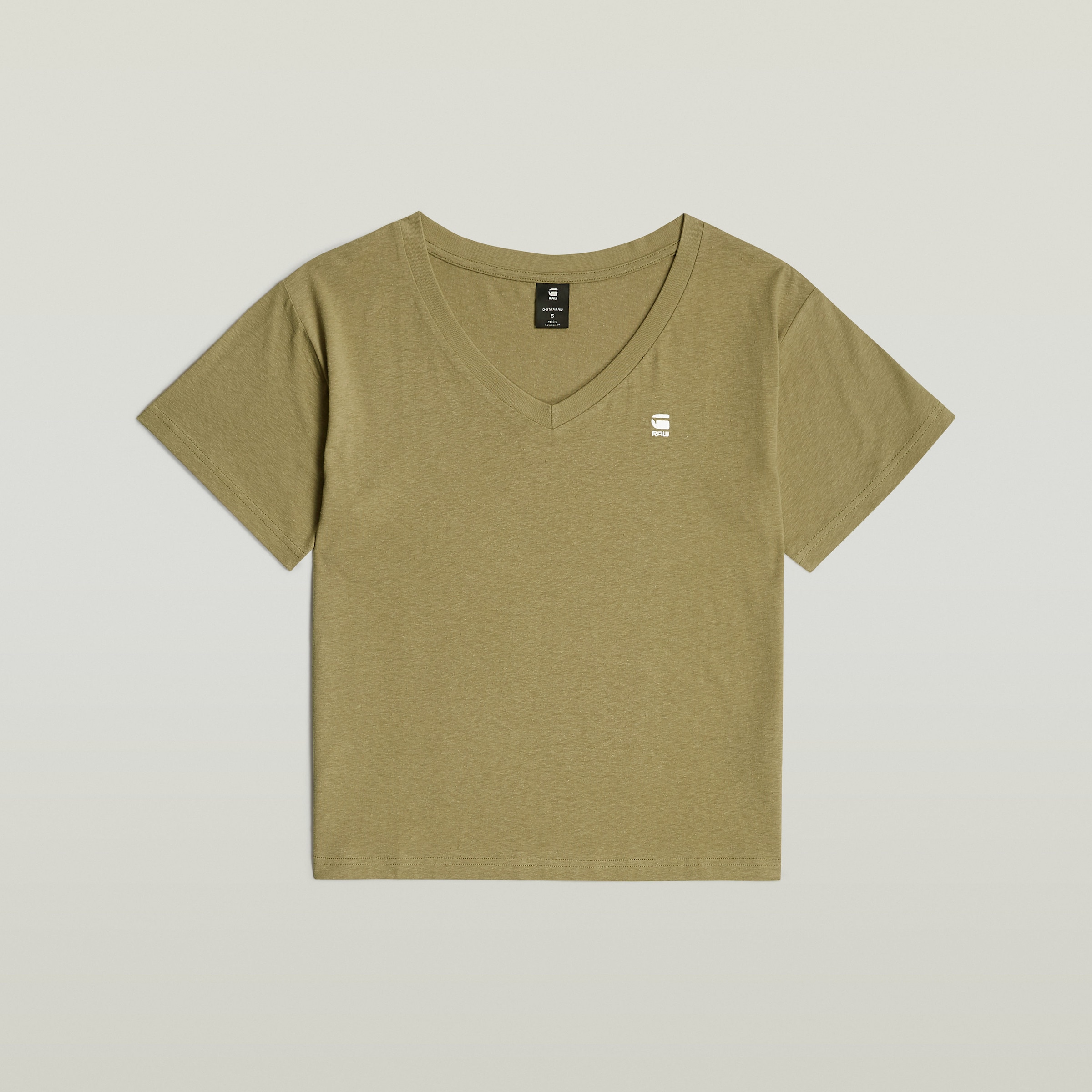 G-STAR V-Shirt »Open V Relaxed«, mit Logo Druck