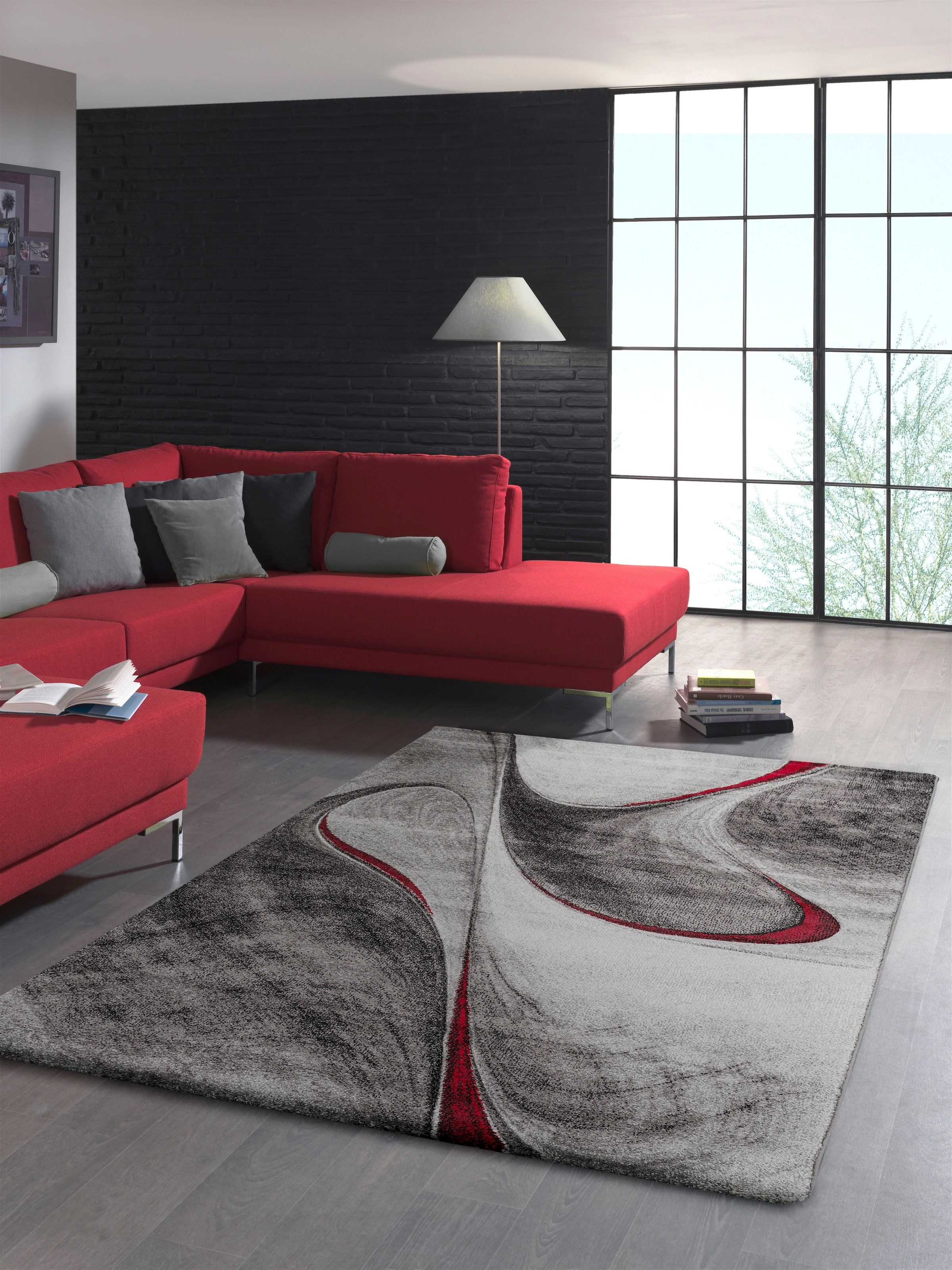 merinos Teppich »Brilliance 662«, rechteckig, 16 mm Höhe, Wohnzimmer