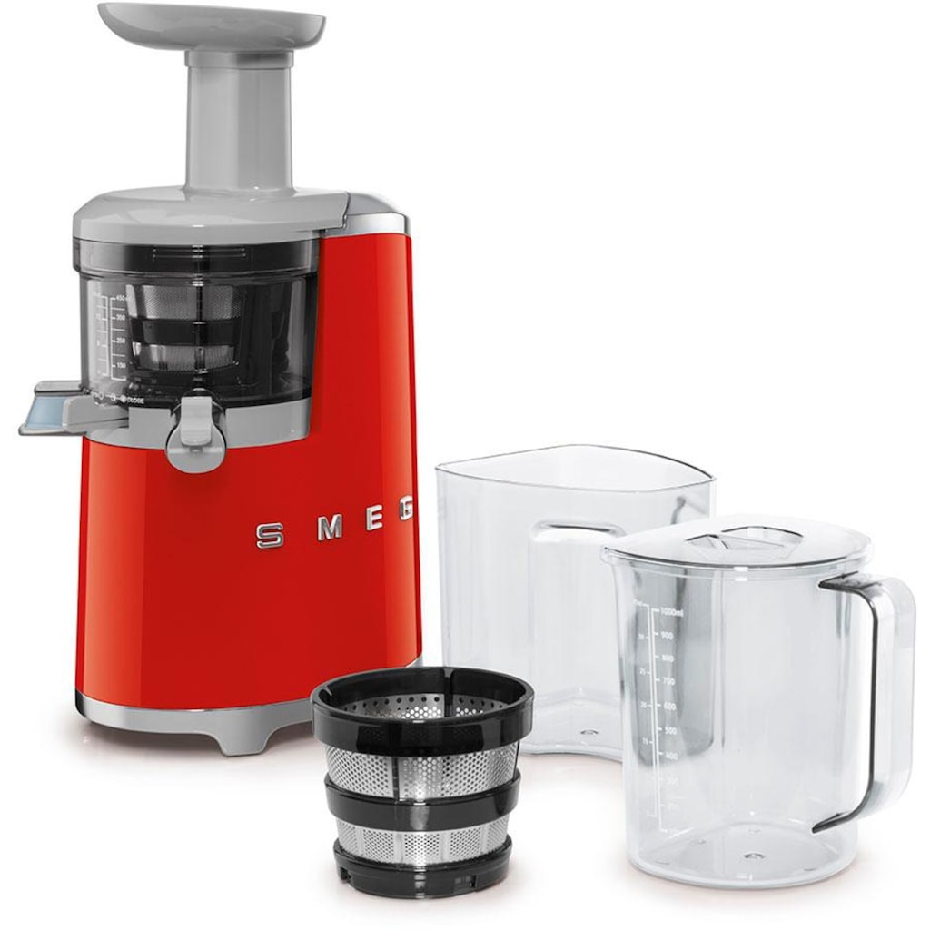 Smeg Entsafter »SJF01RDEU Rot«, 150 W