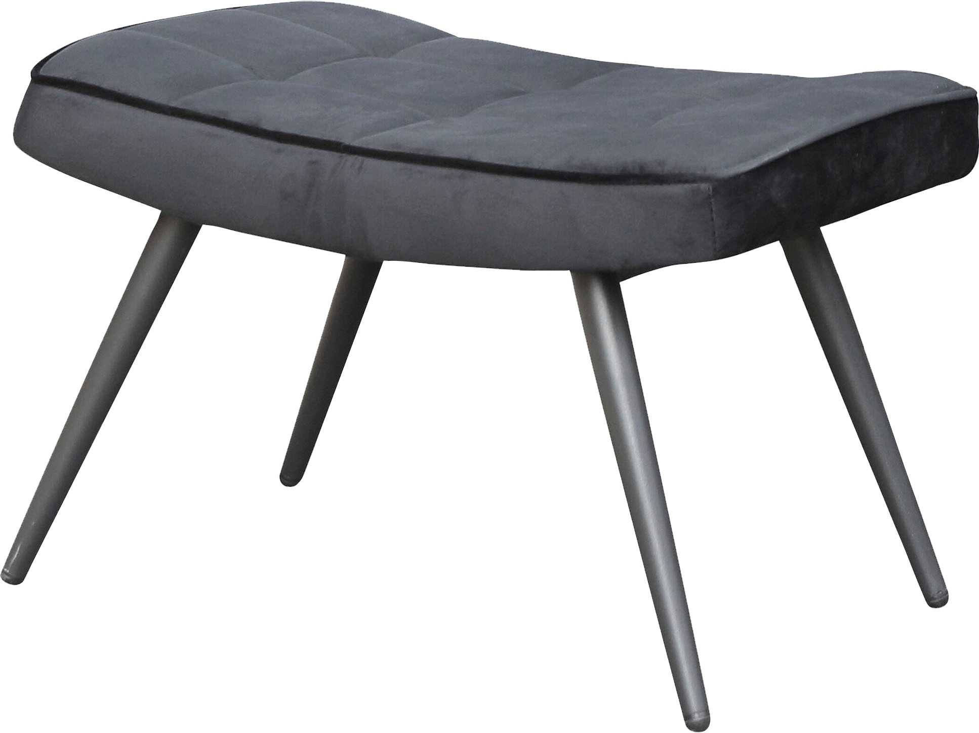 byLIVING Sessel »Uta«, (1 St.), wahlweise mit oder ohne Hocker, in Cord, Samt oder Webstoff