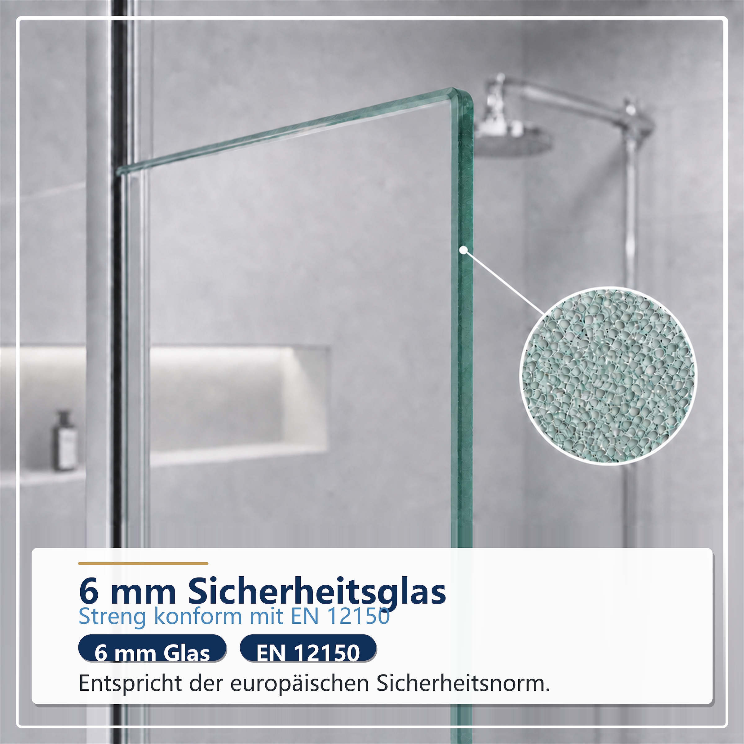 welltime Eckdusche »Vinci« Schwingtür für maximal mögliche Einstiegbreite, Doppelrollensystem