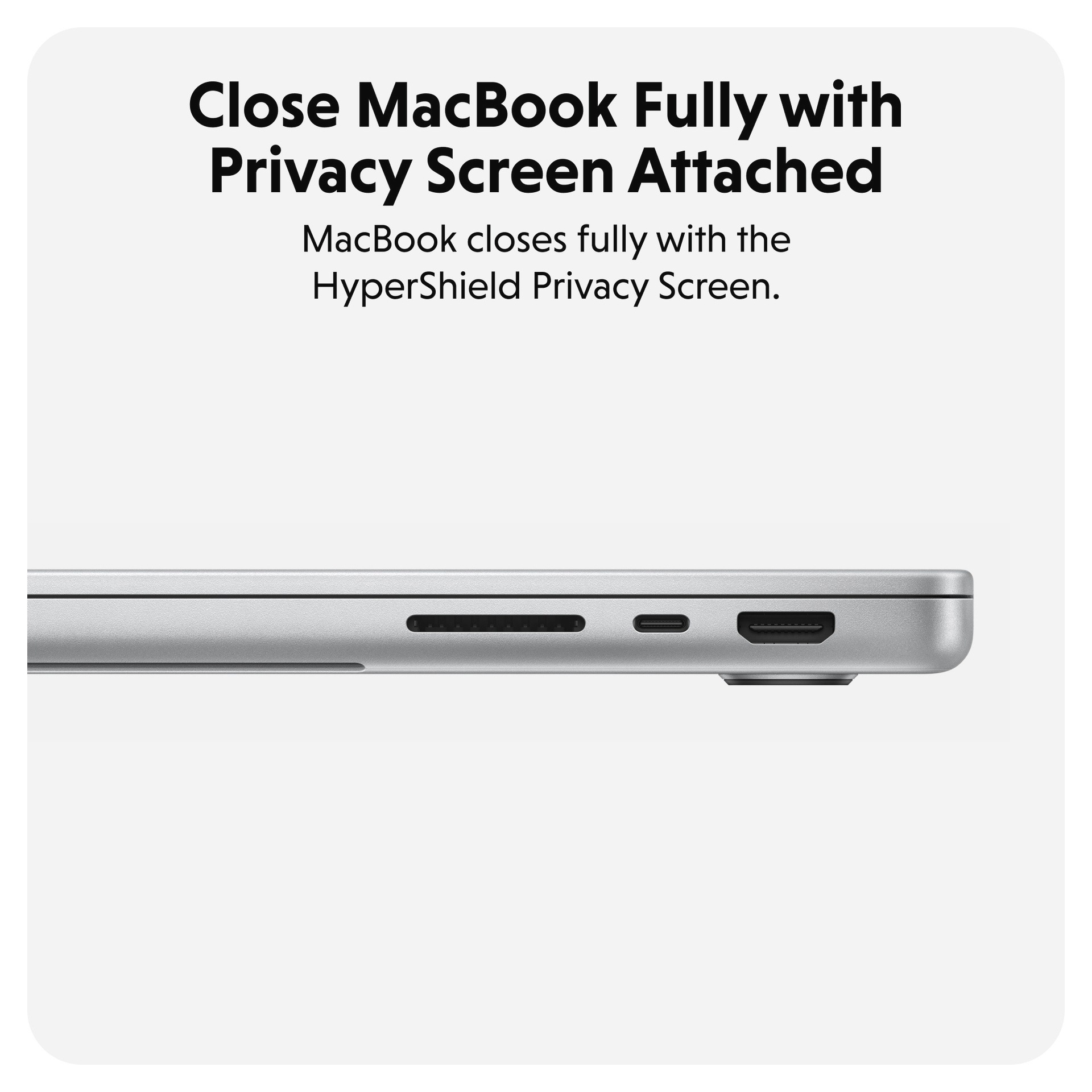 Targus Displayschutzglas »Magnetic Privacy Screen«, für Apple MacBook Air 15, Blickschutzfolie, Schutzfolie, Bildschirmschutz, kratz- & stoßfest