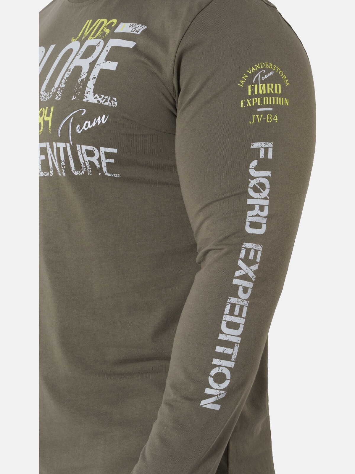 Jan Vanderstorm T-Shirt »Langarmshirt ELION«