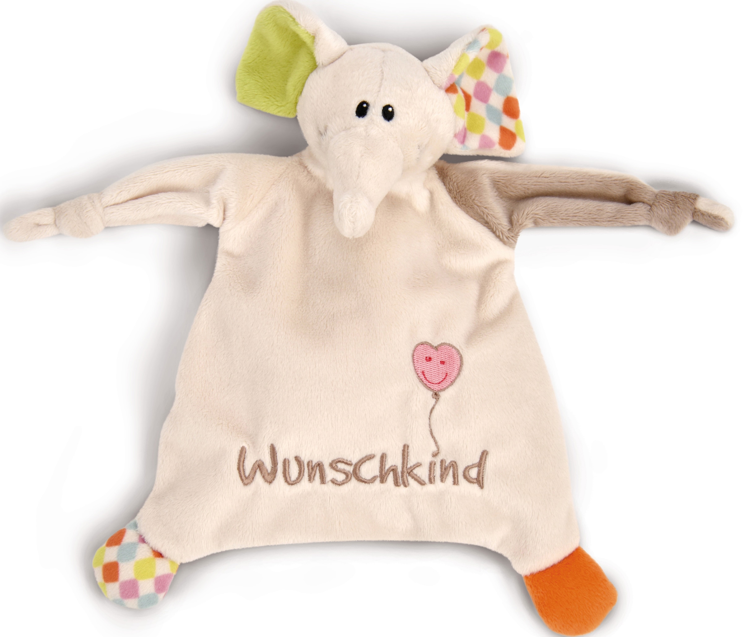 Nici Kuscheltier »My kaufen 18 Geschenkverpackung in NICI, first Wunschkind«, Schmusetuch Dundi, Elefant OTTO (Set), und cm | online
