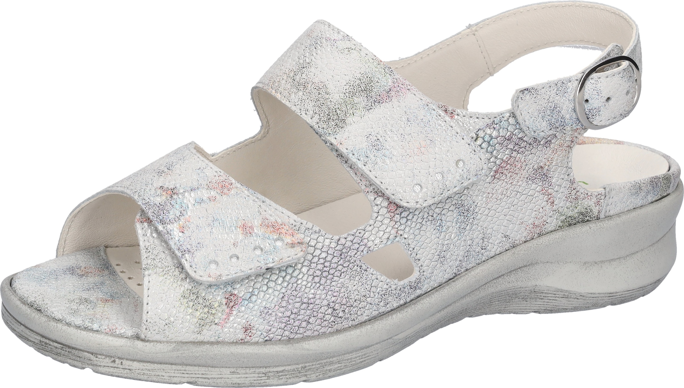Waldläufer Sandale »MERLE«  Sommerschuh, Bequemschuh, Klett- und Druckknopfverschluss, M-Weite