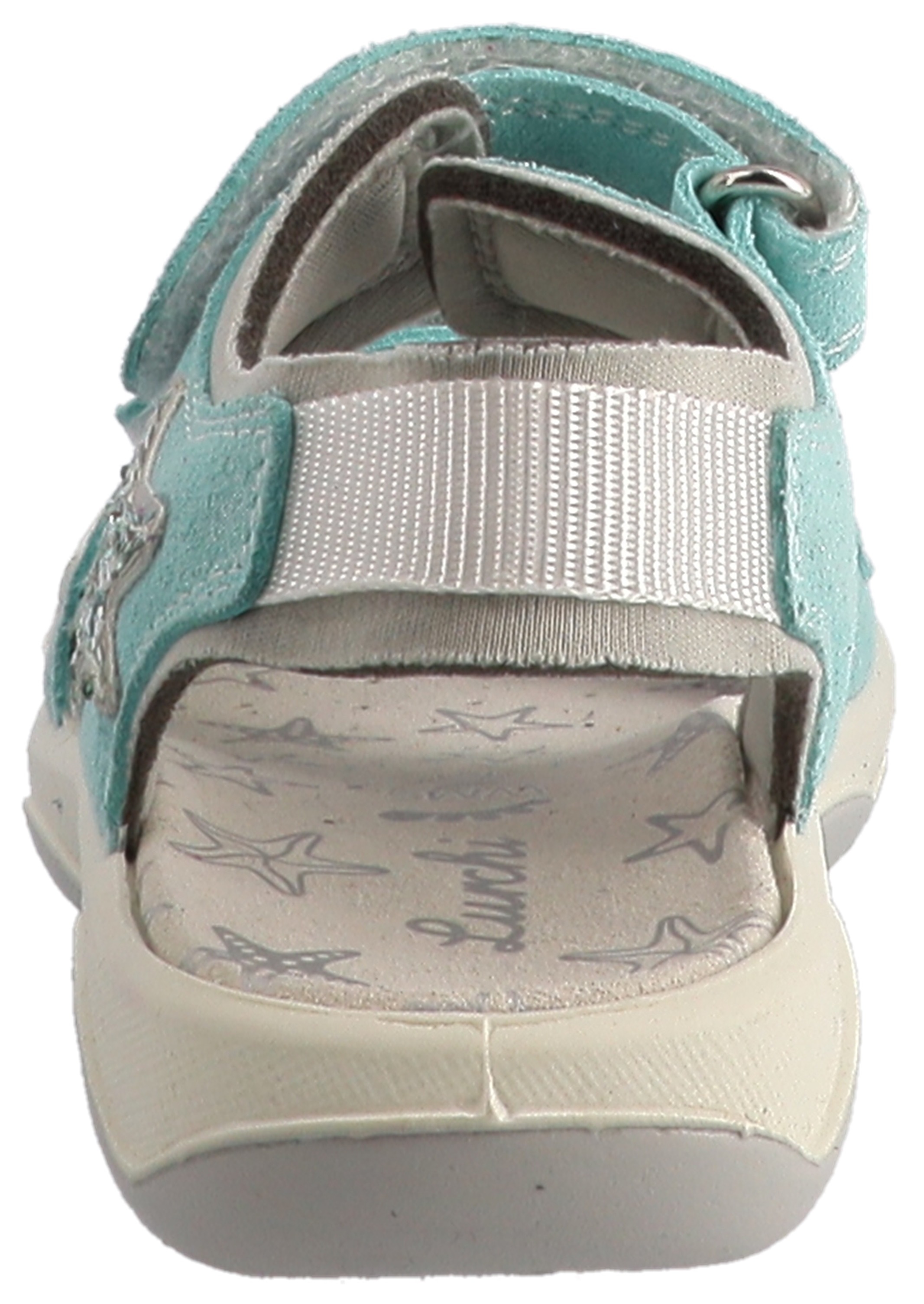 Lurchi Sandale »Fia 1«  Klettschuh mit Glitter, Größenschablone zum Download