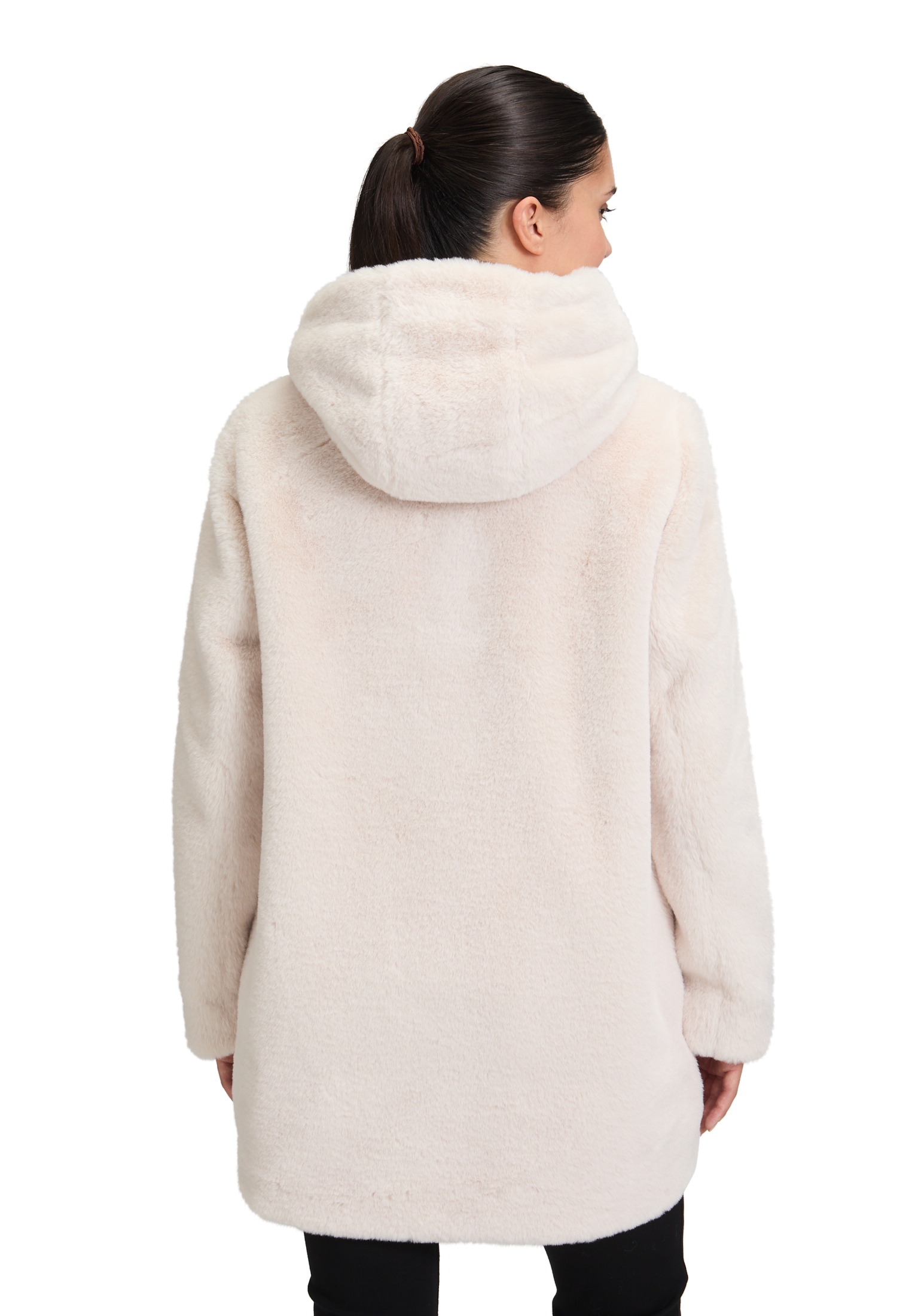 Betty Barclay Plüschjacke »Plüschjacke mit Kapuze«