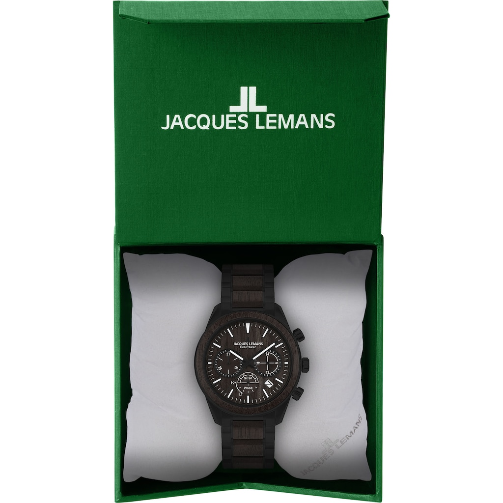 Jacques Lemans Chronograph »Eco Power Solar Wood, 1-2115M«