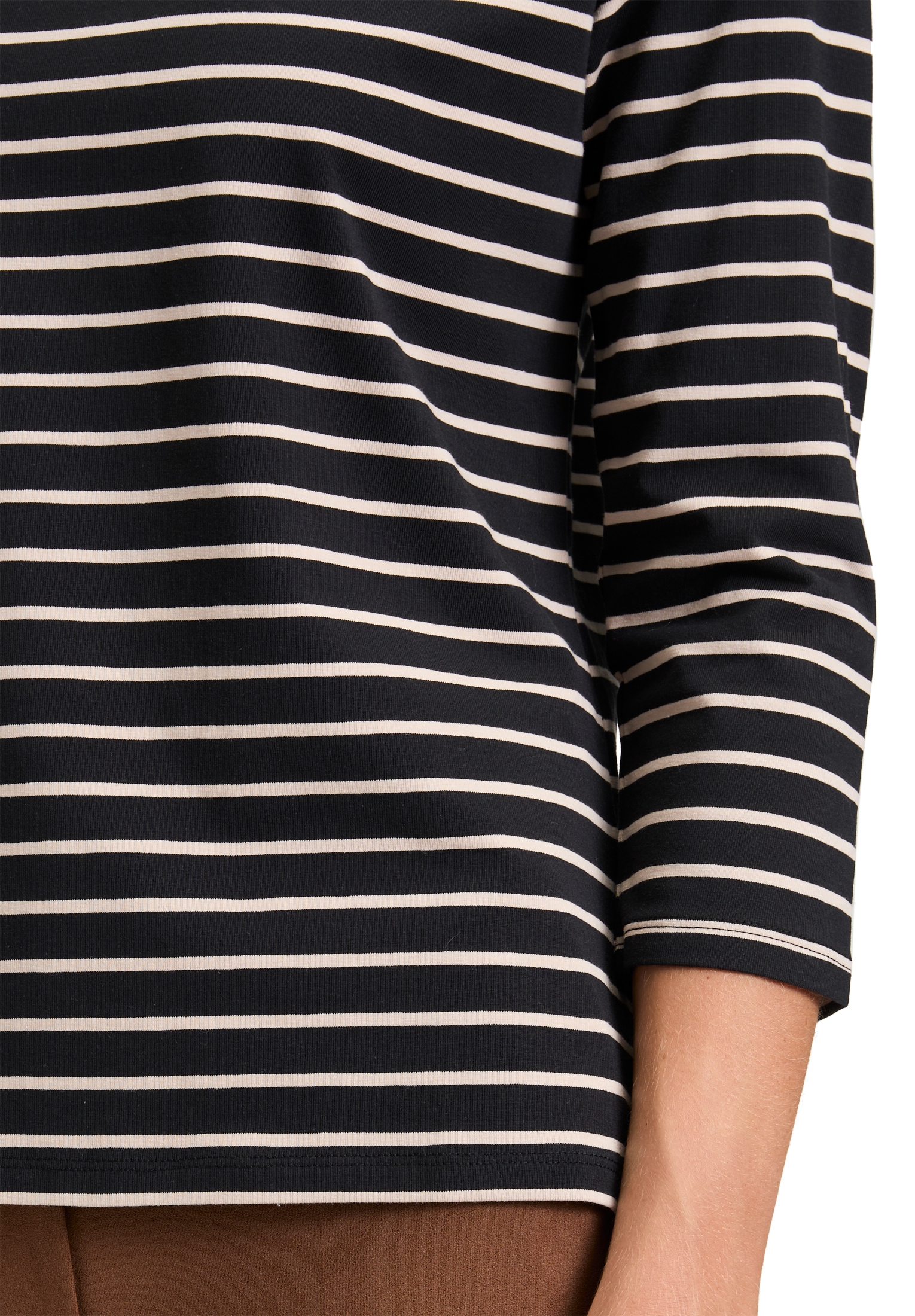 Betty Barclay 3/4-Arm-Shirt »Ringelshirt mit U-Boot-Ausschnitt«